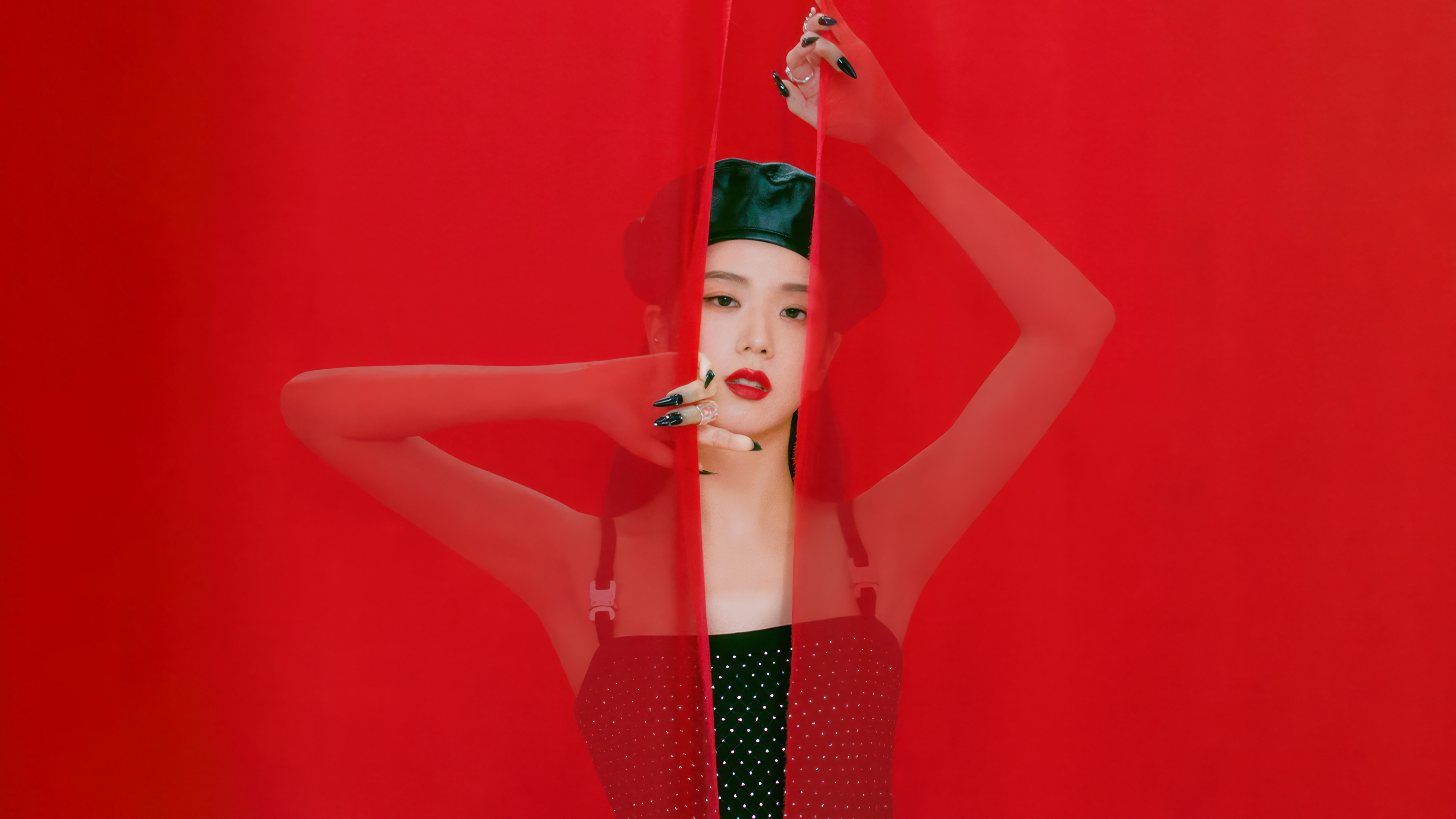 Jisoo FLOWER BLACKPINK Wallpaper 4K HD