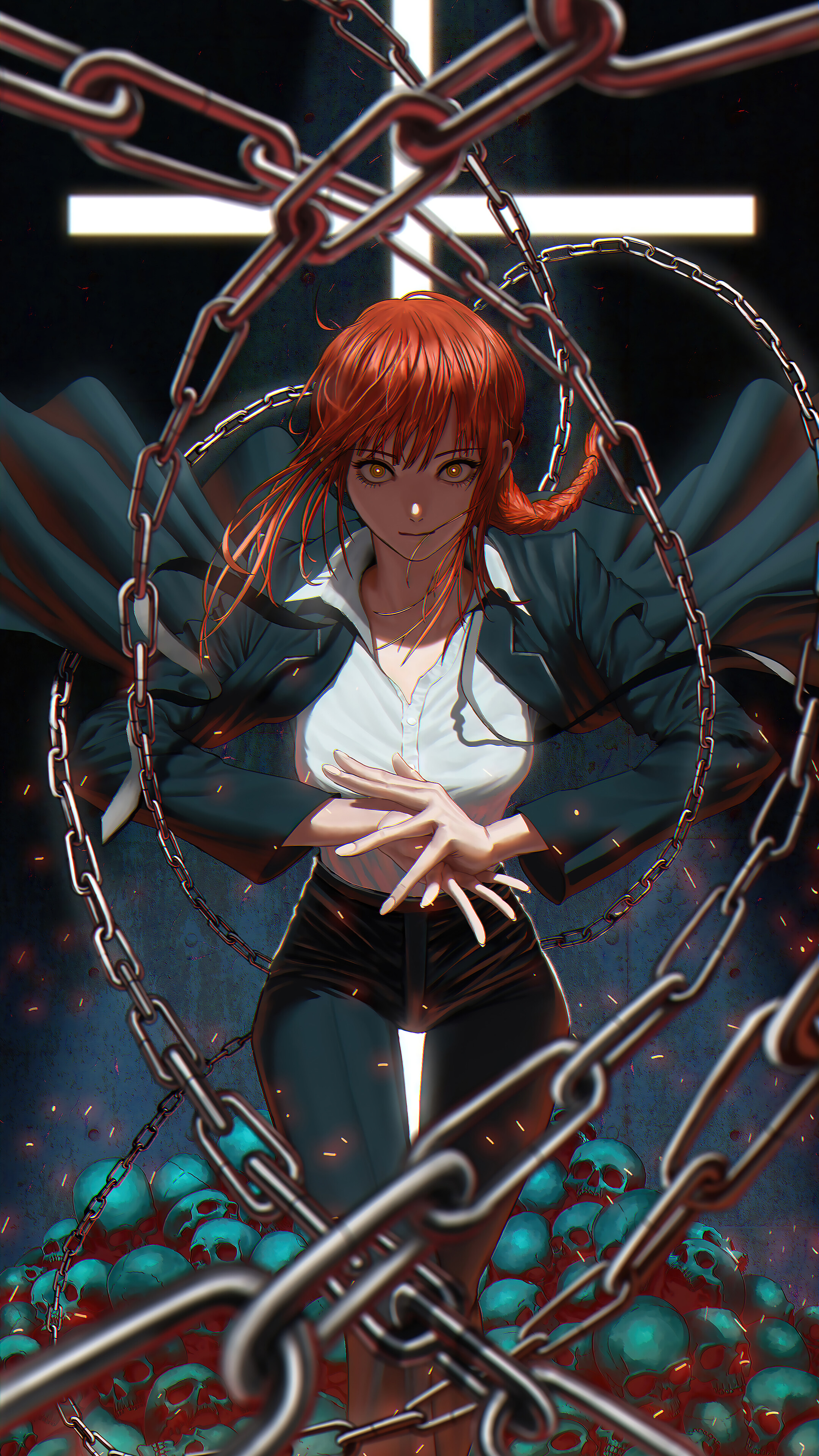 Makima (Chainsaw Man) Anime 4K