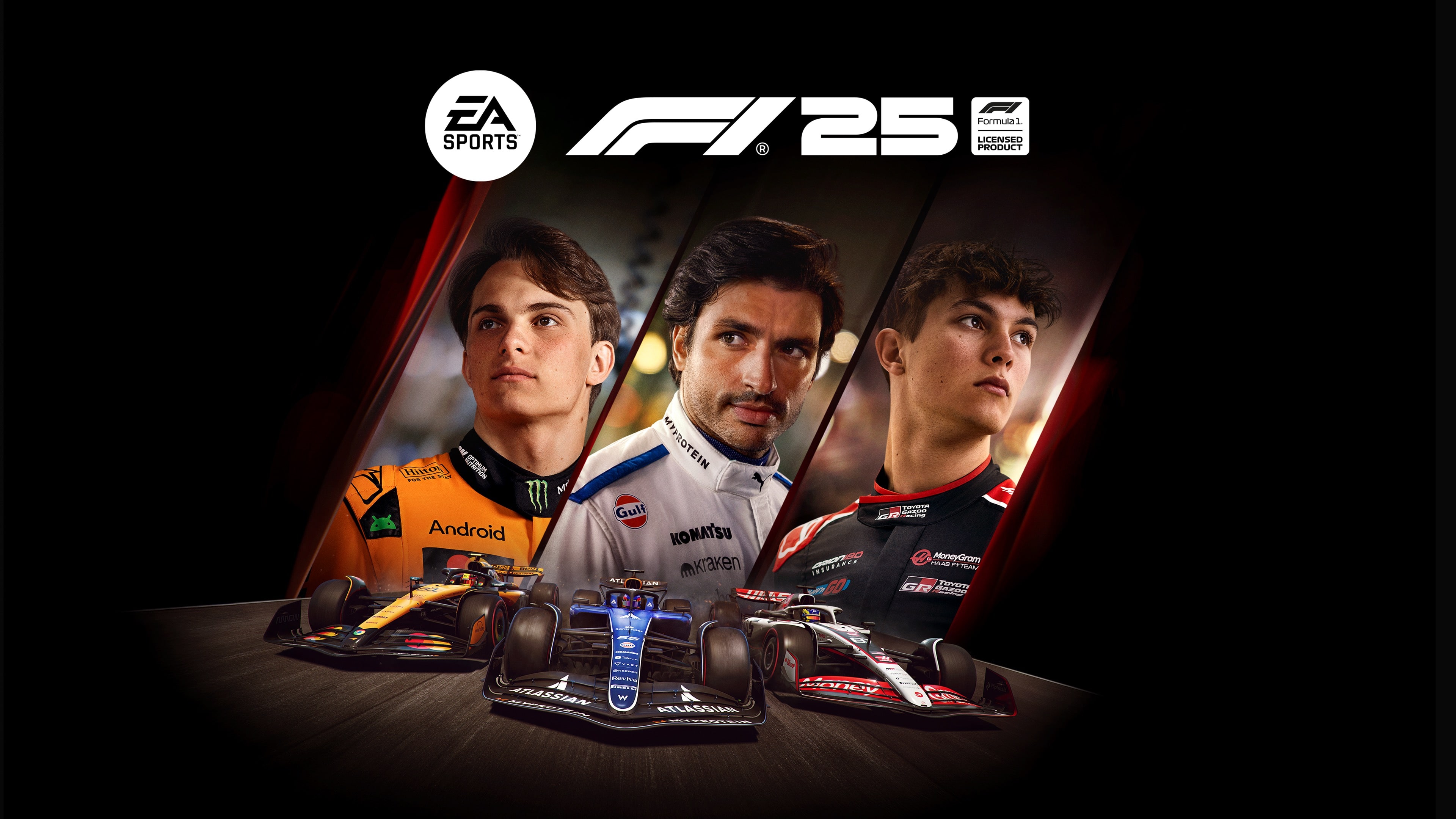 F1 25 Wallpaper 4K, Cover Art, 2025 Games