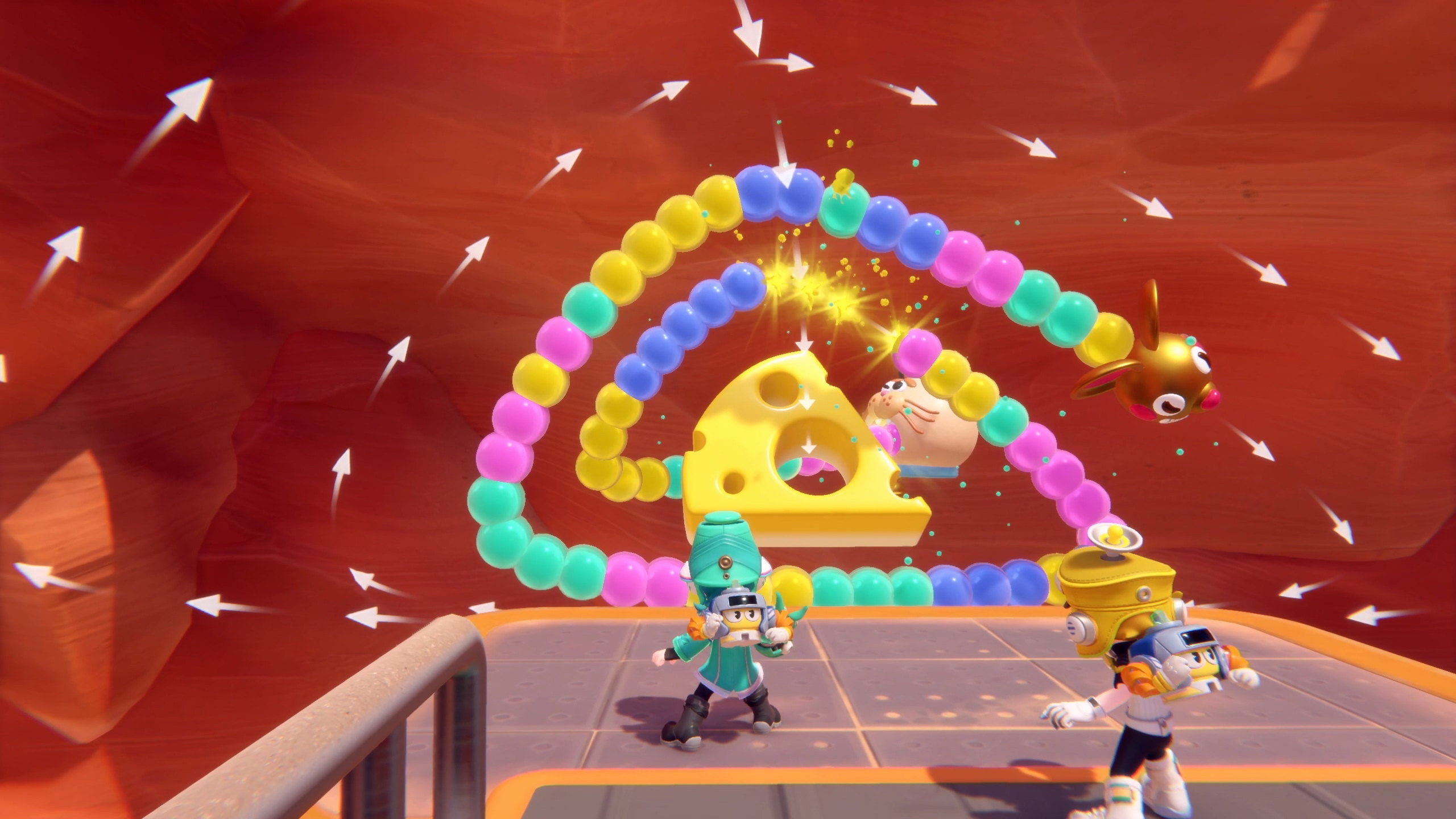 3D Coop Platformer 'POPUCOM' Heads