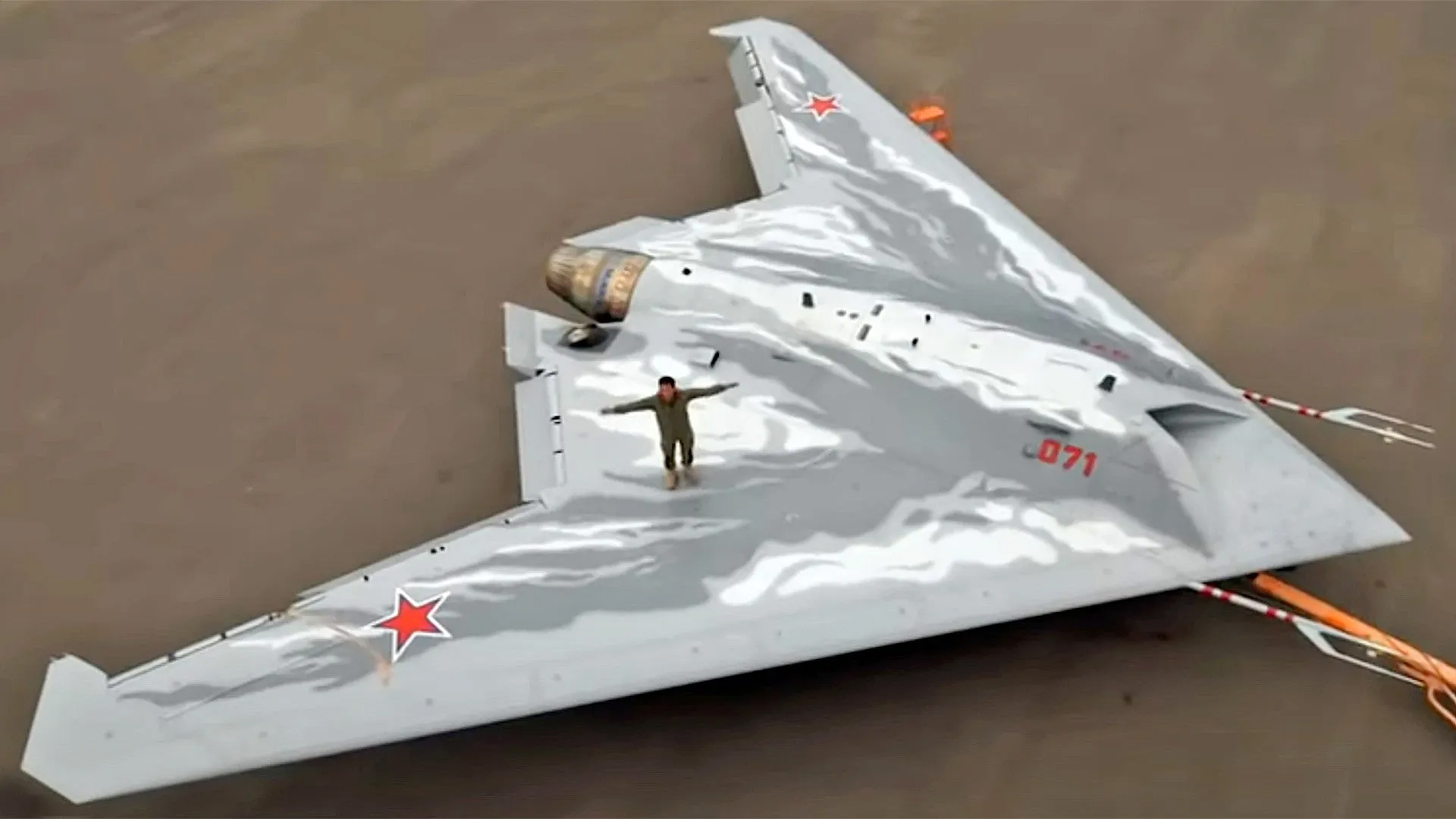S 70 Hunter Drone Over Ukraine