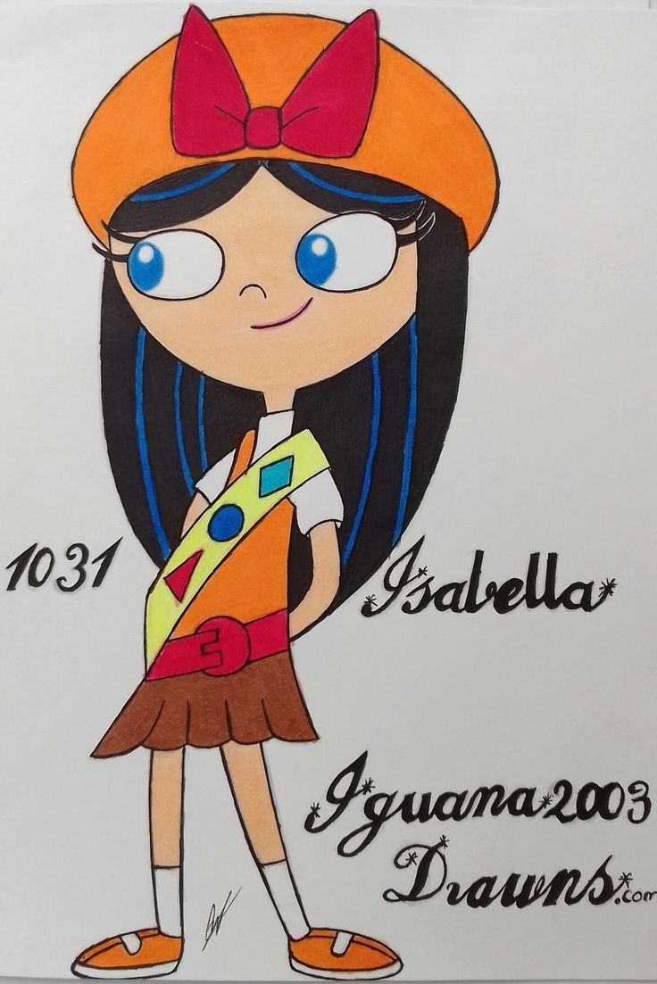 Ferb. Phineas and ferb, Isabella, Drawings