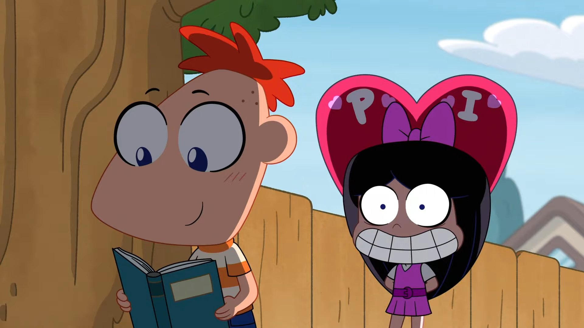 Isabella Garcia Shapiro Spots Phineas