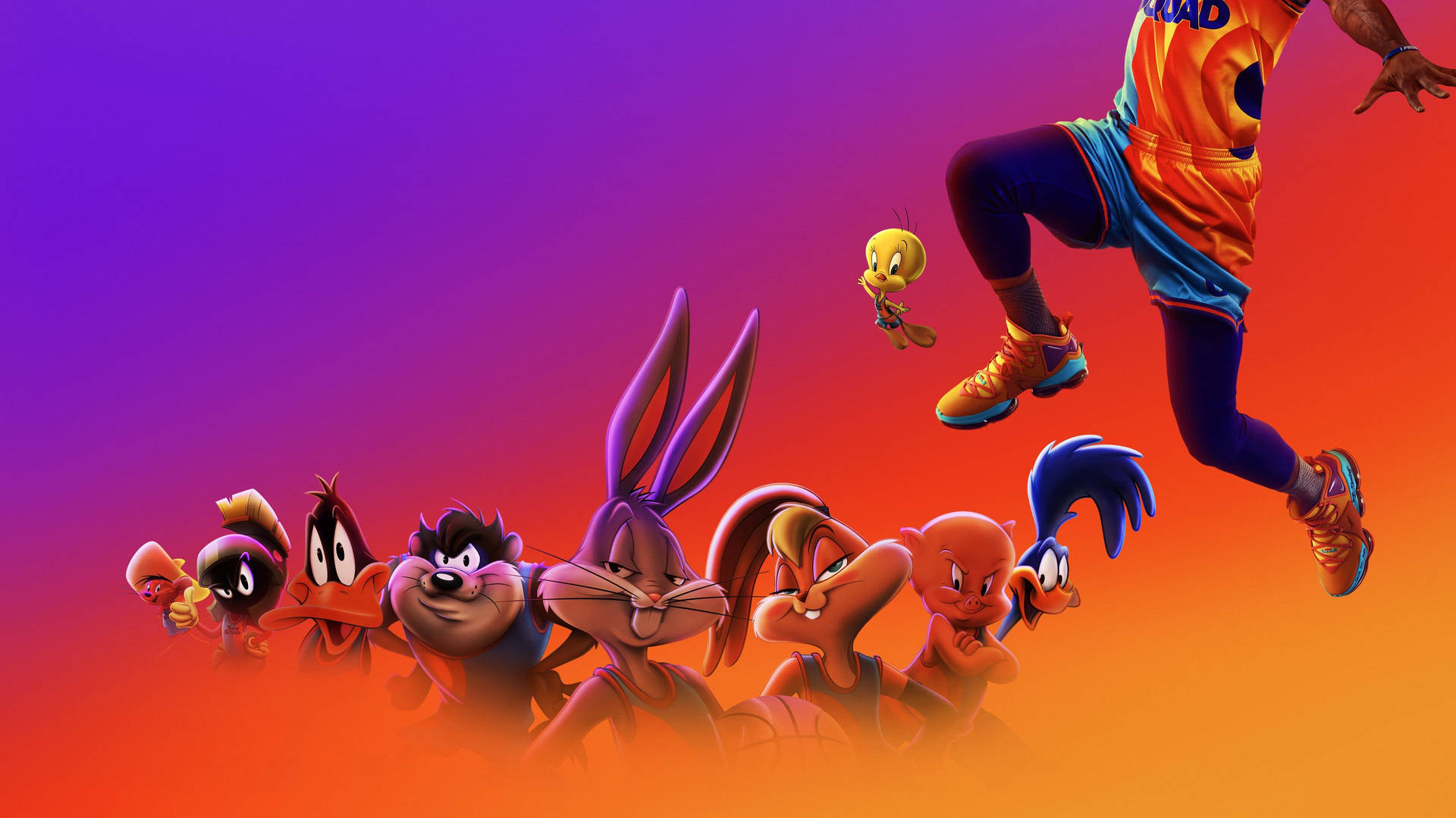 Looney Tunes join forces with NBA stars