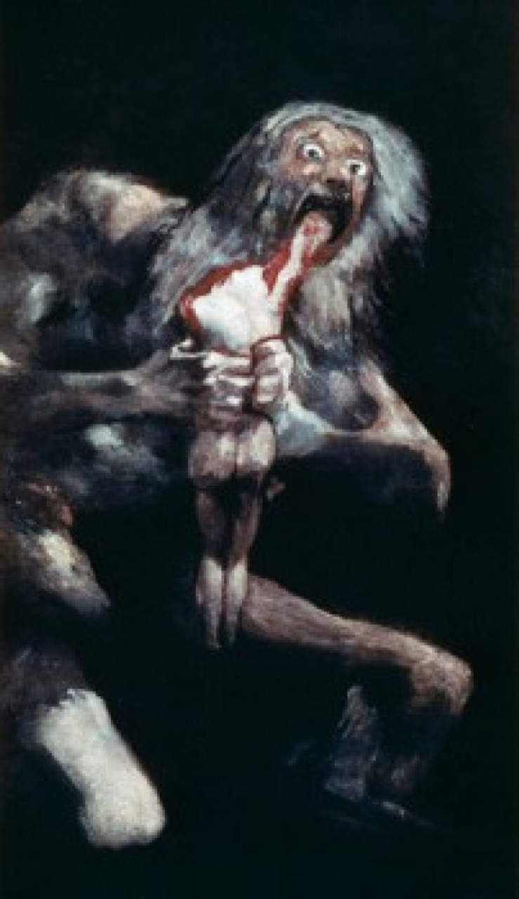 Saturn Devouring His Children