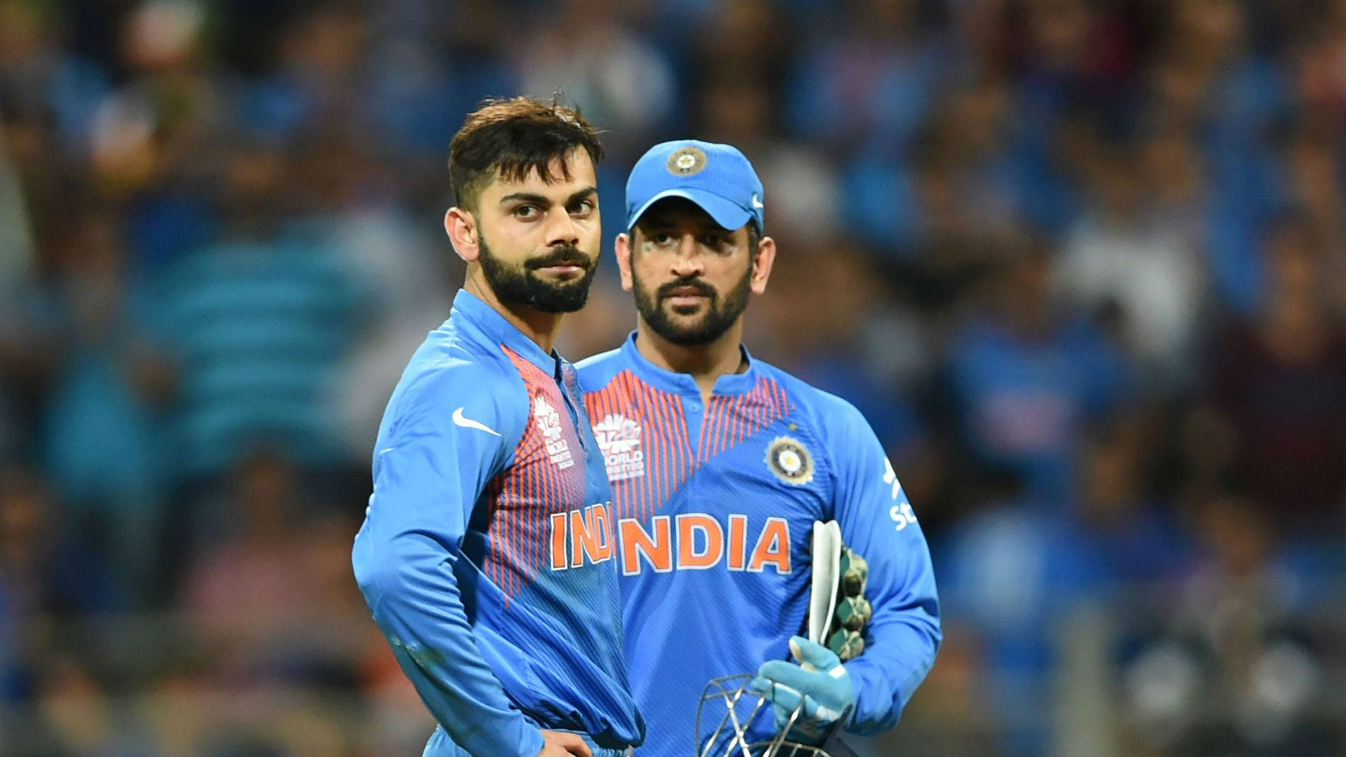 Virat Kohli And Dhoni Wallpaper