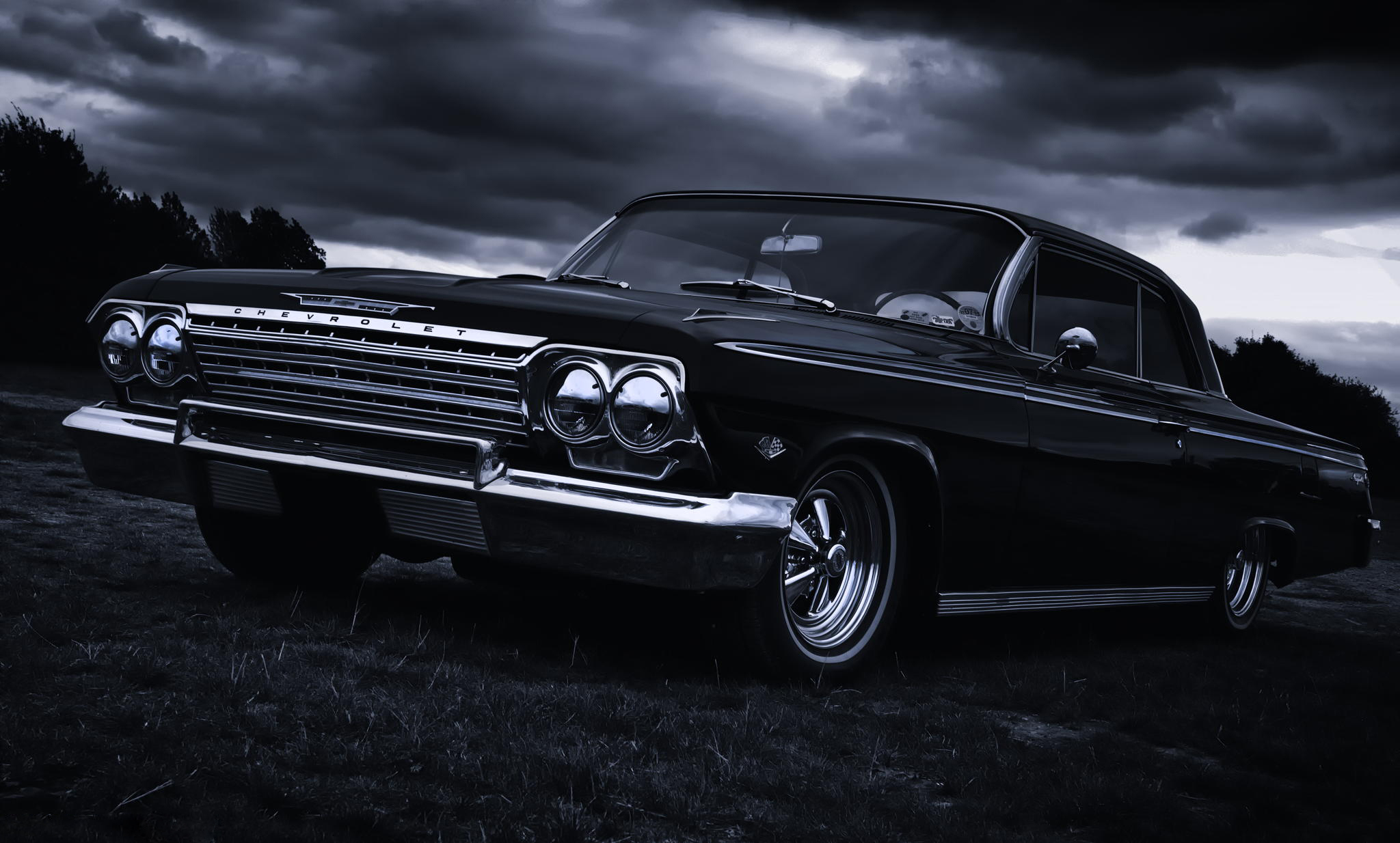Wallpaper 1967, sedan, hardtop, Impala
