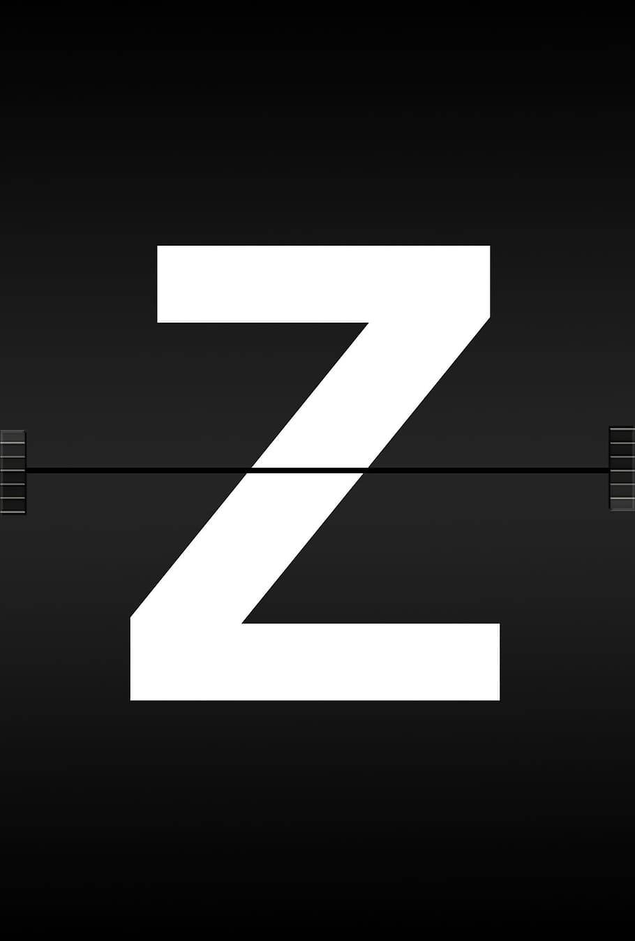 Download free Letter Z In Flip Down