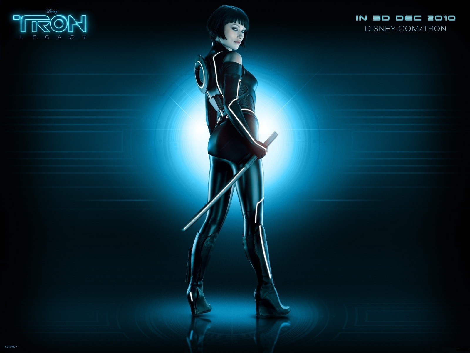 Olivia Wilde As Quorra Tron Legacy