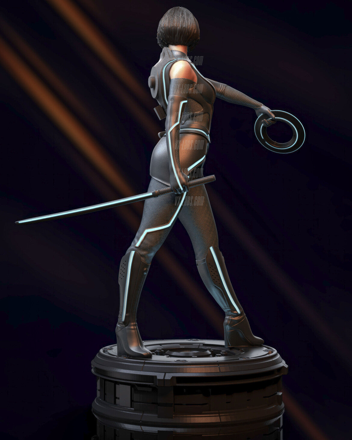 Quorra Tron Legacy Statue