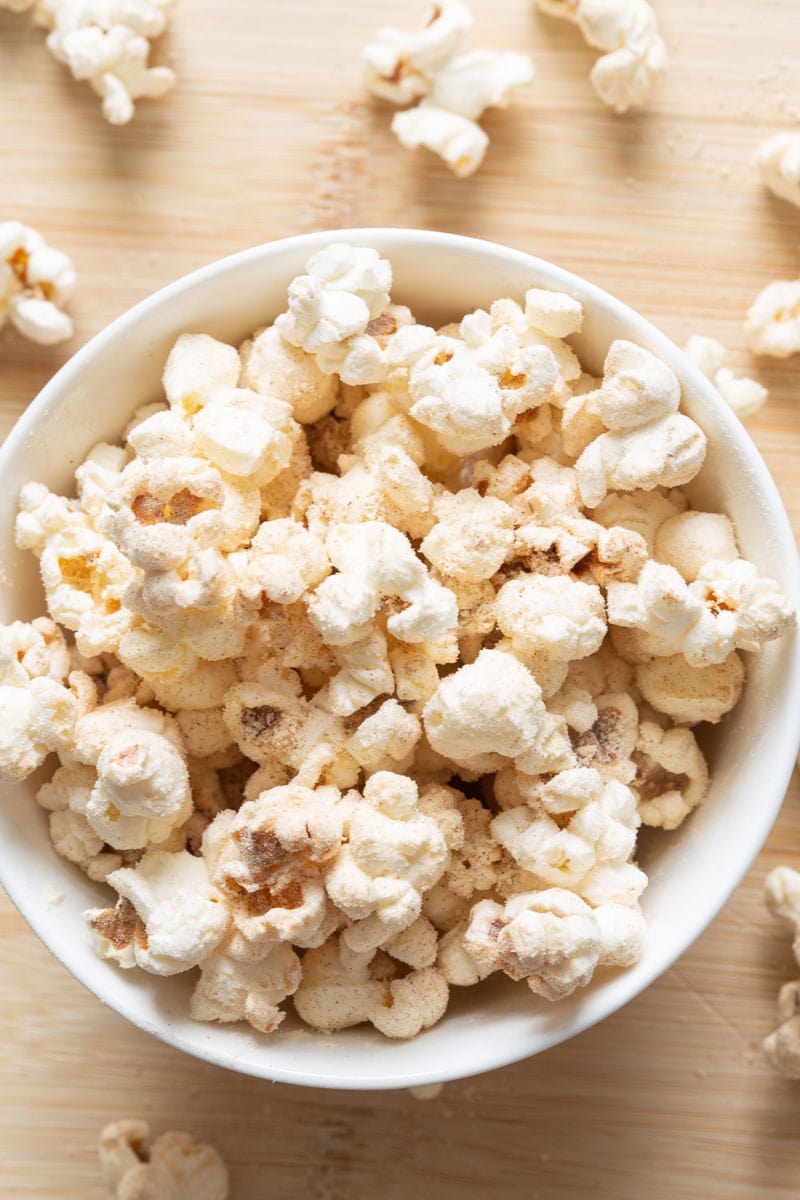 Easy Protein Popcorn {30g protein