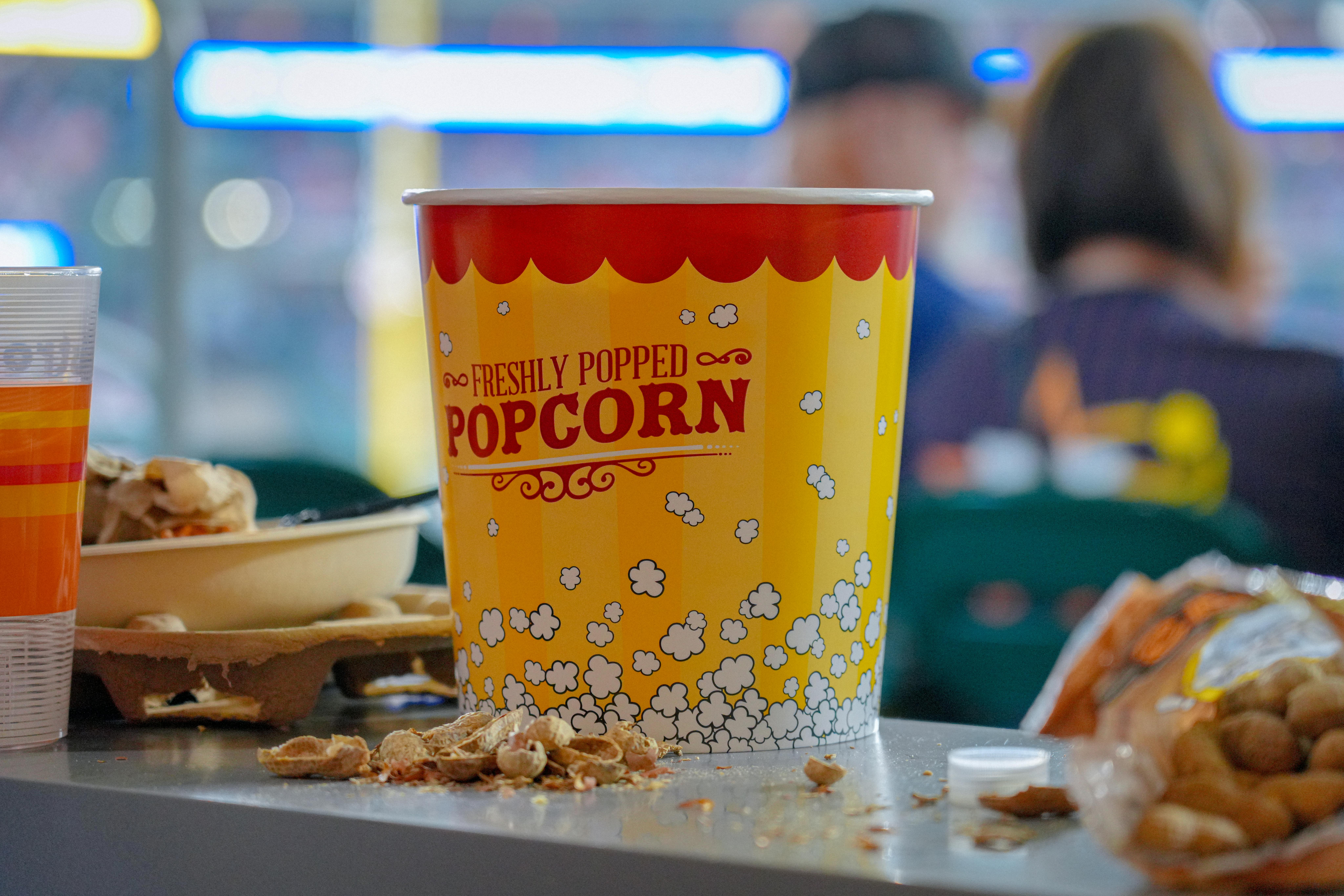Delicious Popcorn at Houston Baseball