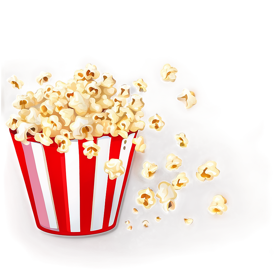 Popcorn Clipart Transparent Background