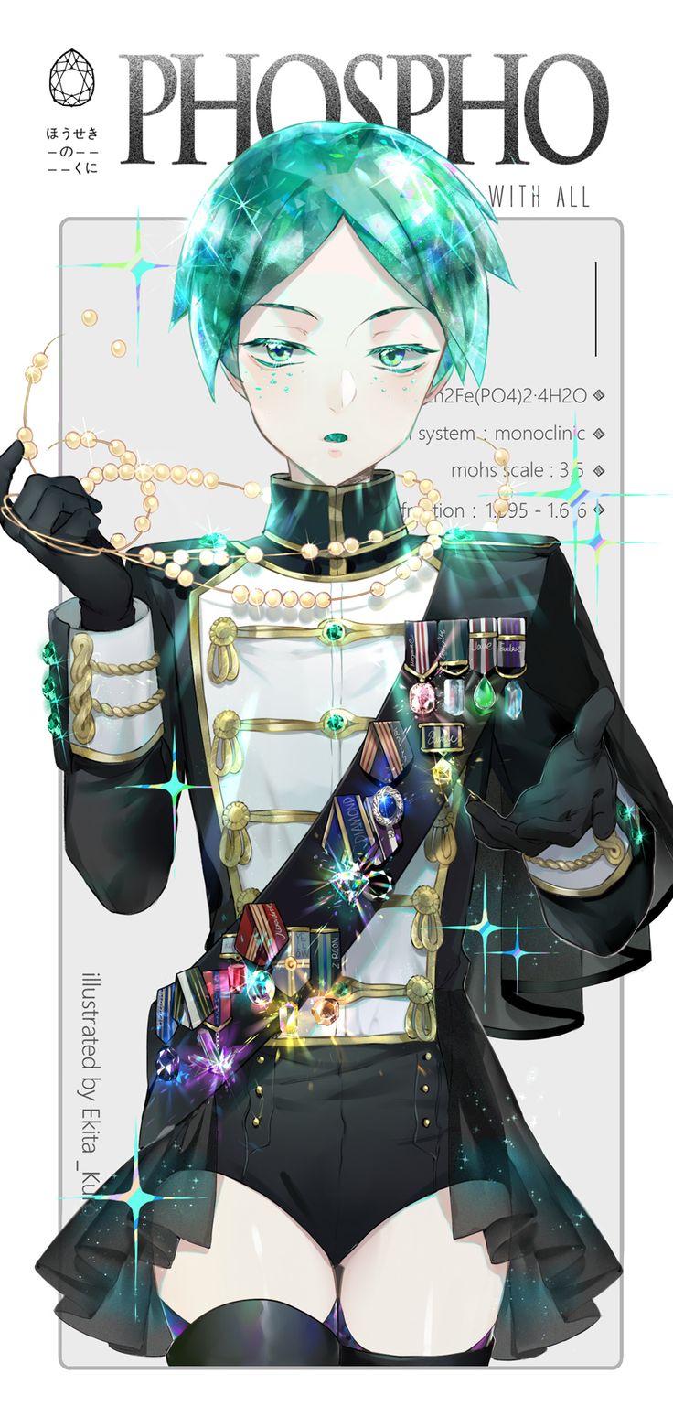 Houseki no Kuni Fanart, Phosphophyllite