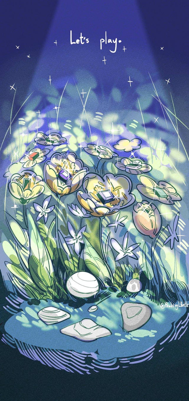 Is their any land of lustrous fan here