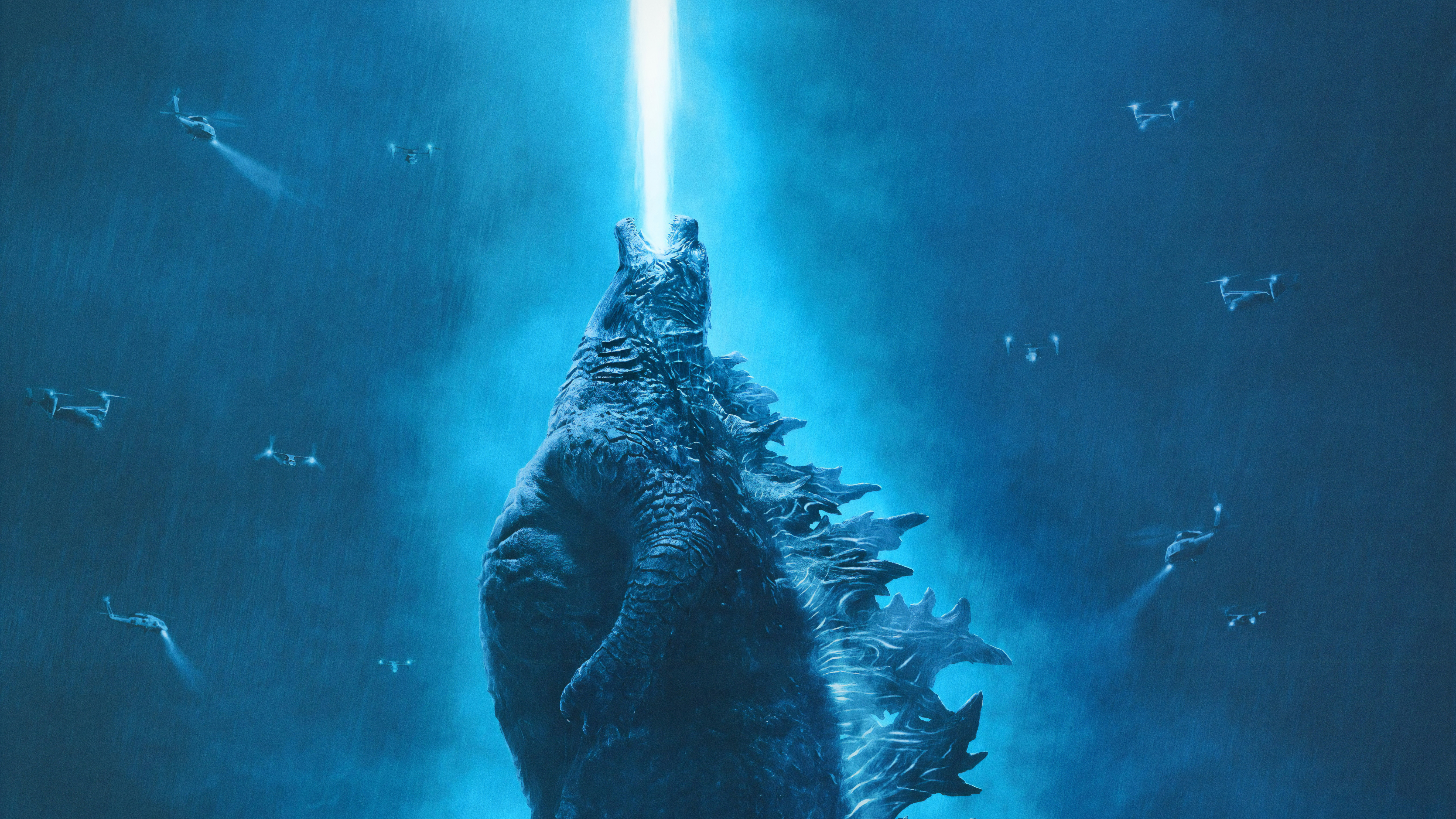 King of the Monsters 4K Ultra HD Wallpaper