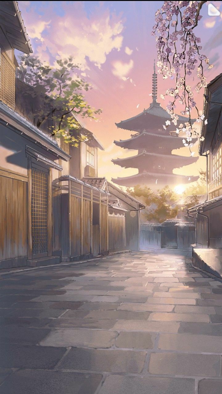 aesthetic. Anime scenery wallpaper