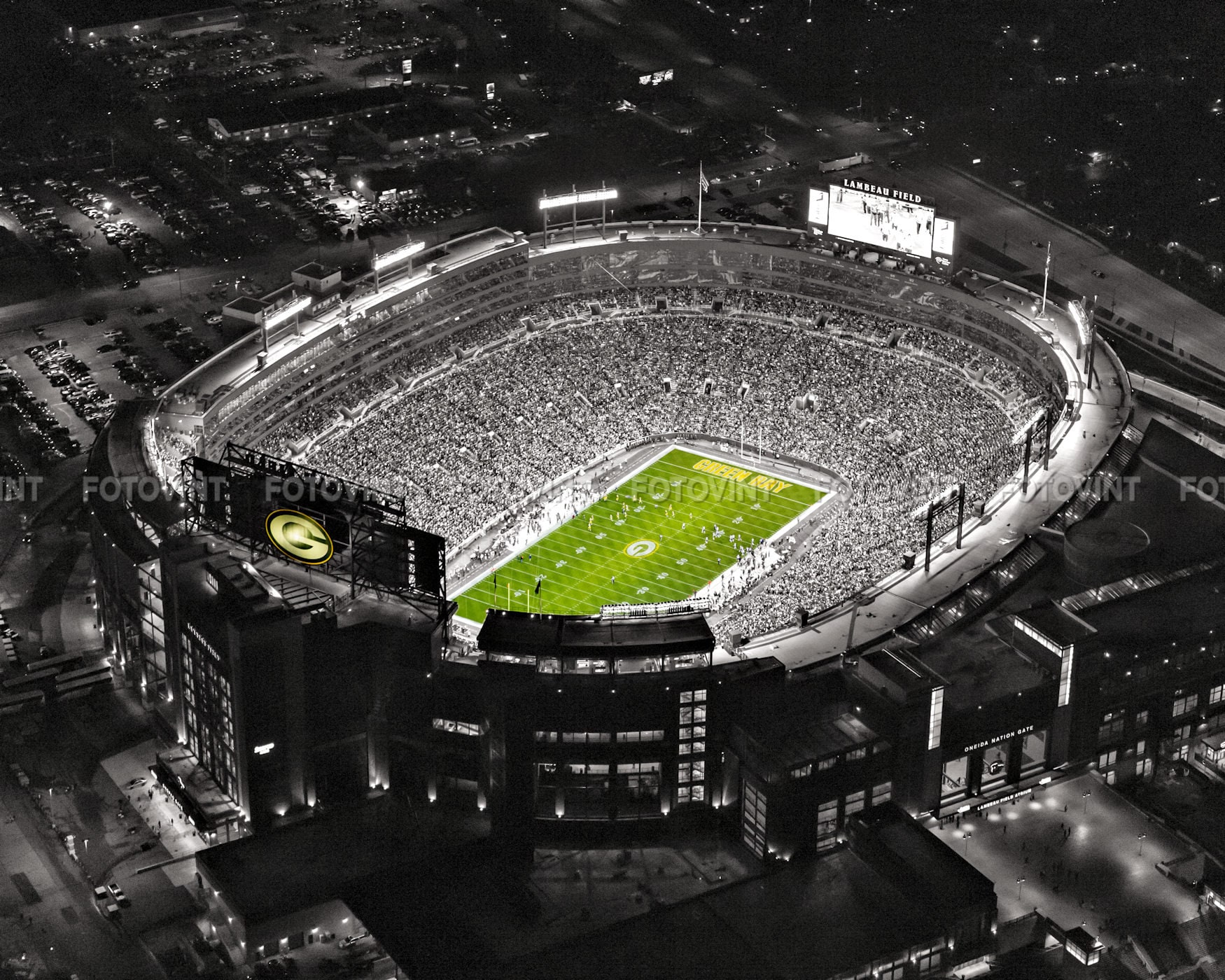 LAMBEAU FIELD Photo Picture GREEN Bay