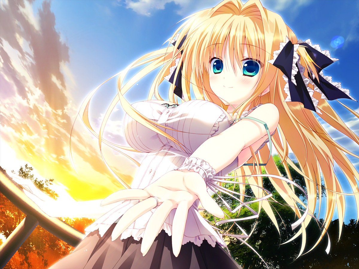 Anime girls hoshizora e kakaru hashi