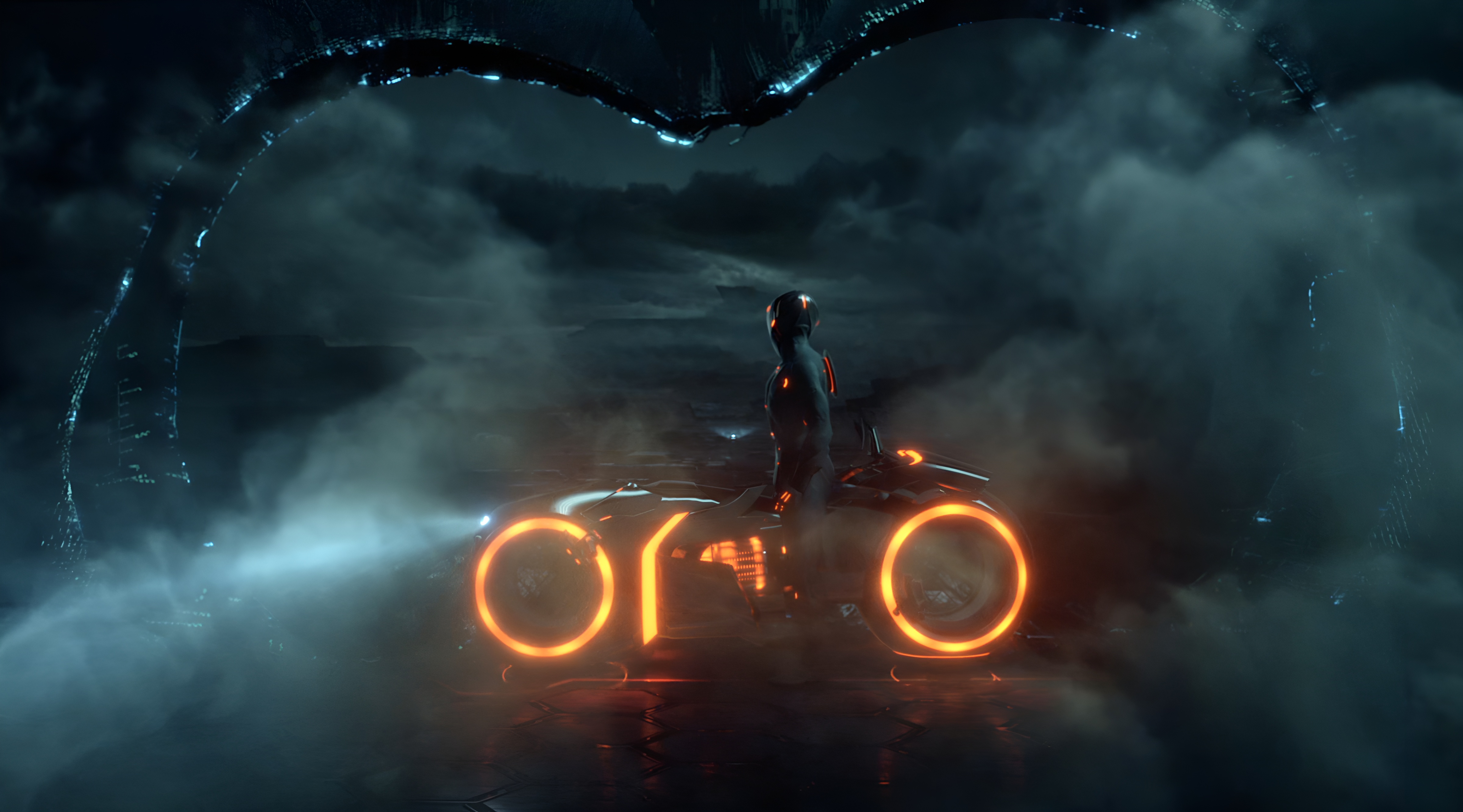 Tron Legacy 4K Wallpaper Part 2