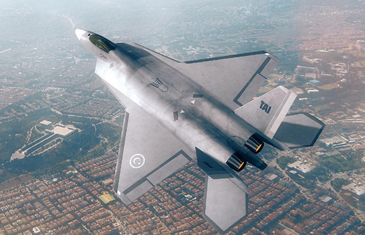 Turkey's TAI TF Kaan Stealth Fighter