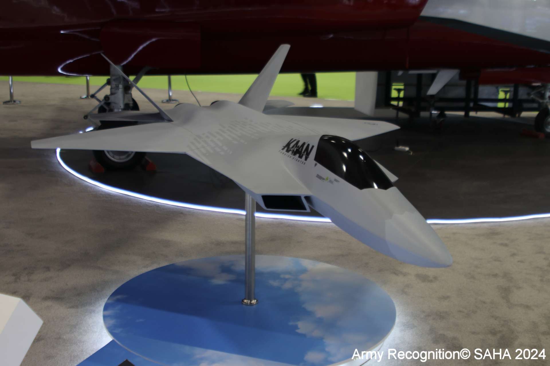KAAN Multirole Fighter at SAHA 2024