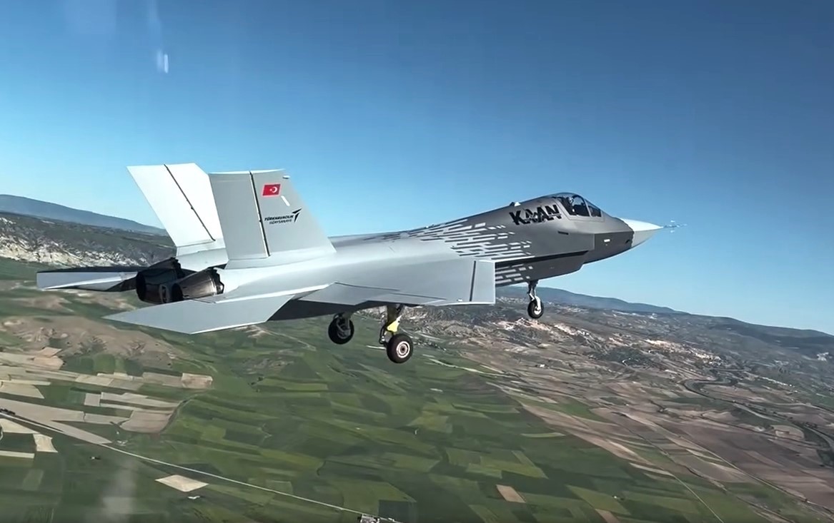Turkish TF X Kaan Fighter Plane