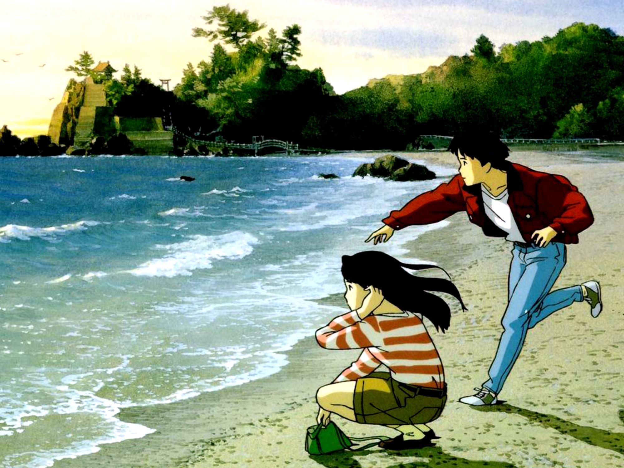 Hi! Just saw Ocean Waves. Upon