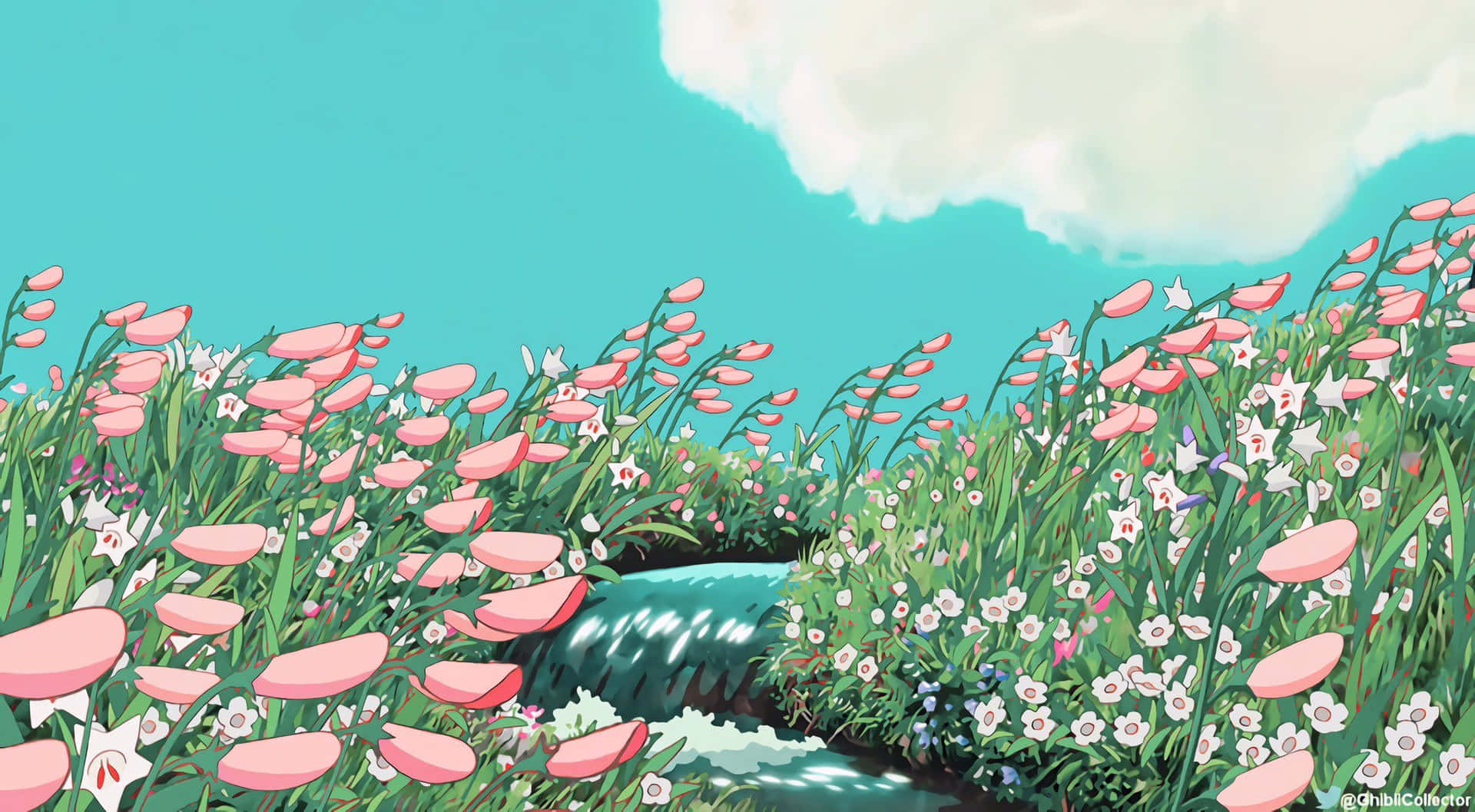 Enchanting Studio Ghibli Landscape