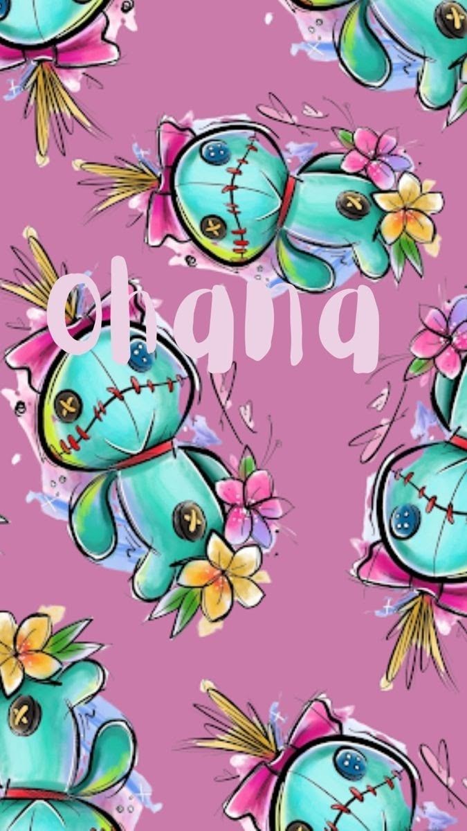 Scrump Lilo And Stitch Wallpaper
