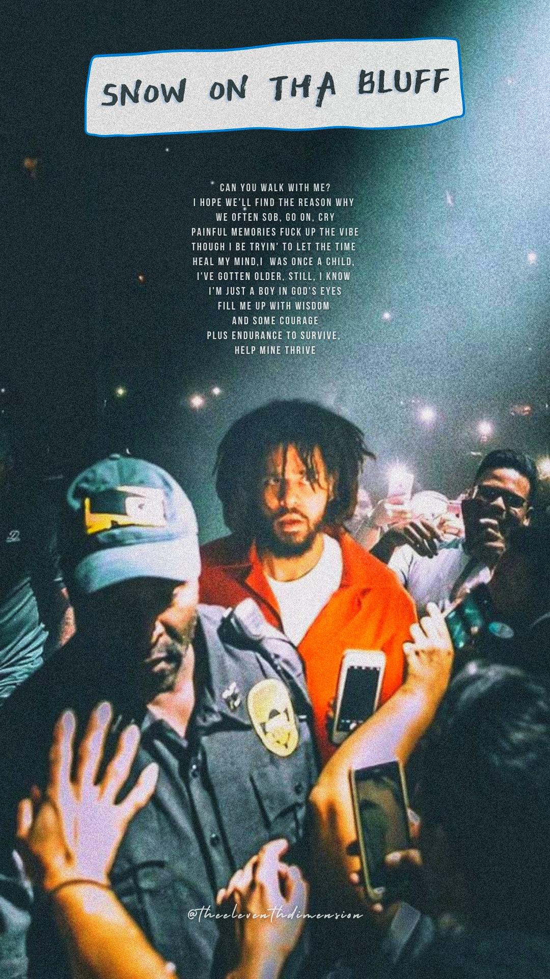 Snow On Tha Bluff, lyric wallpaper