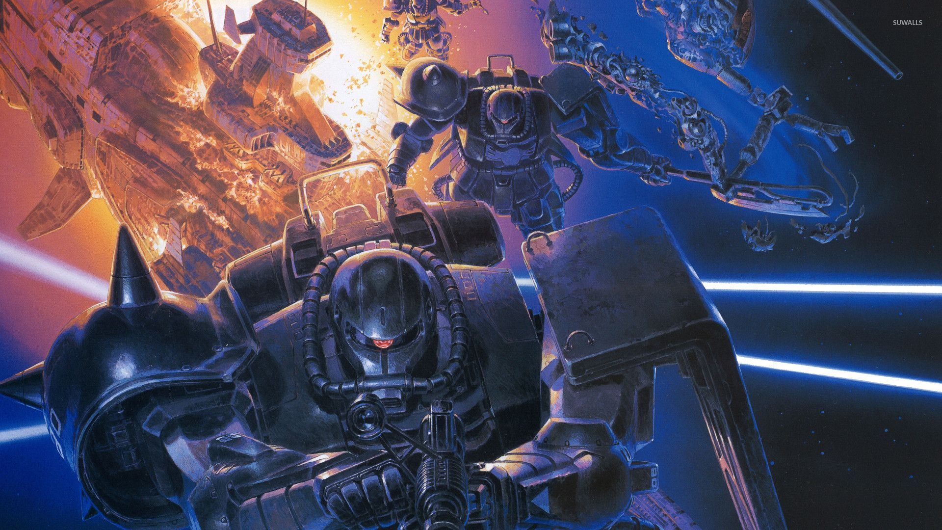 MS 06 Zaku II [2] Wallpaper