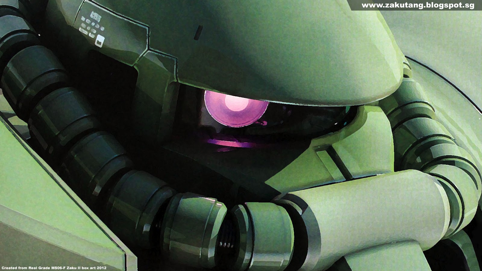 Zaku Tang: Zaku II Wallpaper 1920x1080