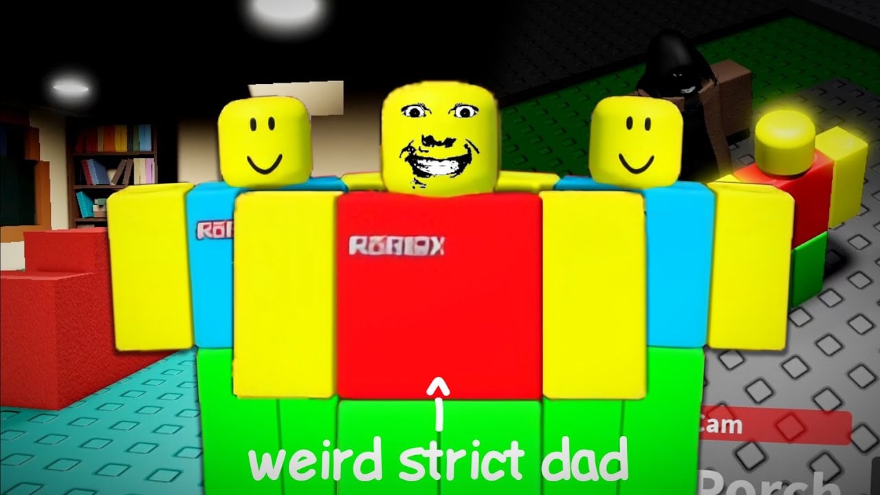 Weird Strict Dad, a Scary Roblox Game