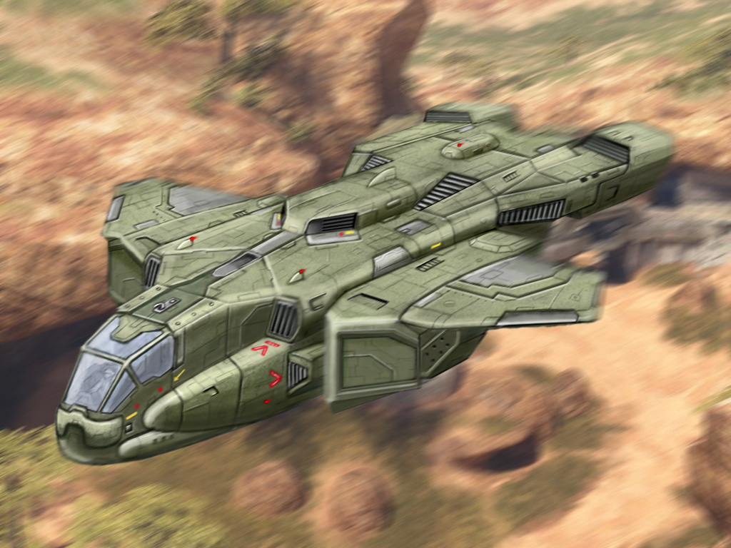 Halo Pelican Dropship Minecraft Map