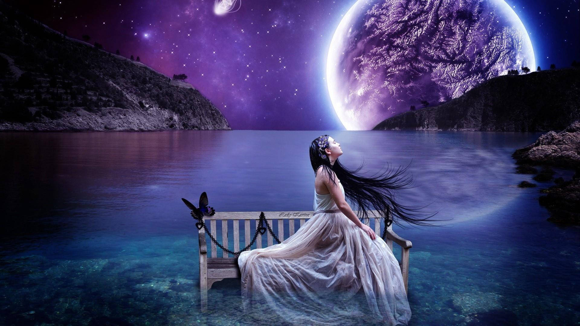 Night Butterfly Wallpaper