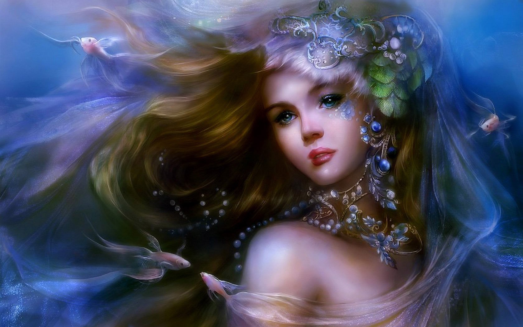 Enchanting Fantasy Woman HD Wallpaper