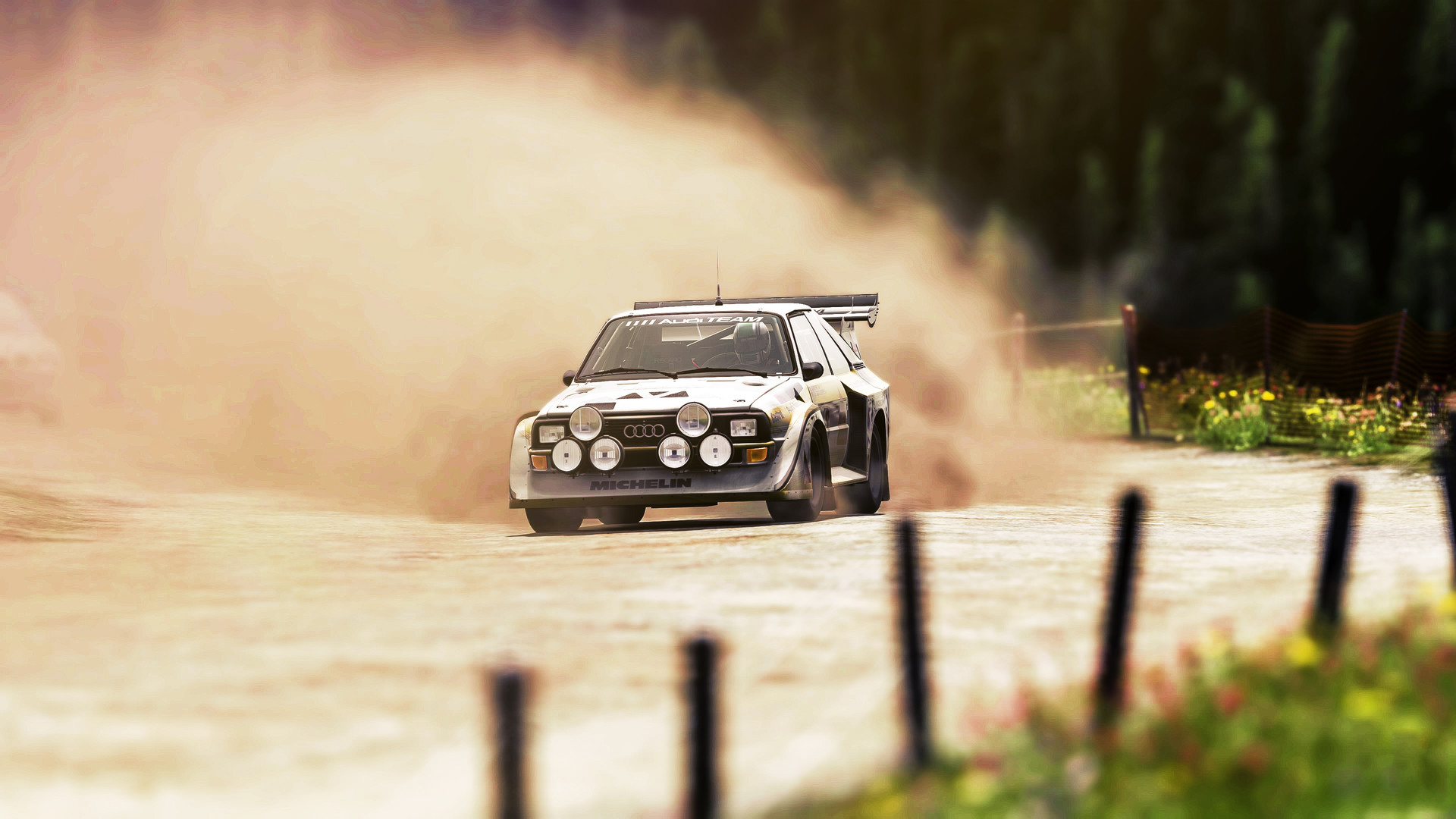Audi Sport quattro S1 Rally Car