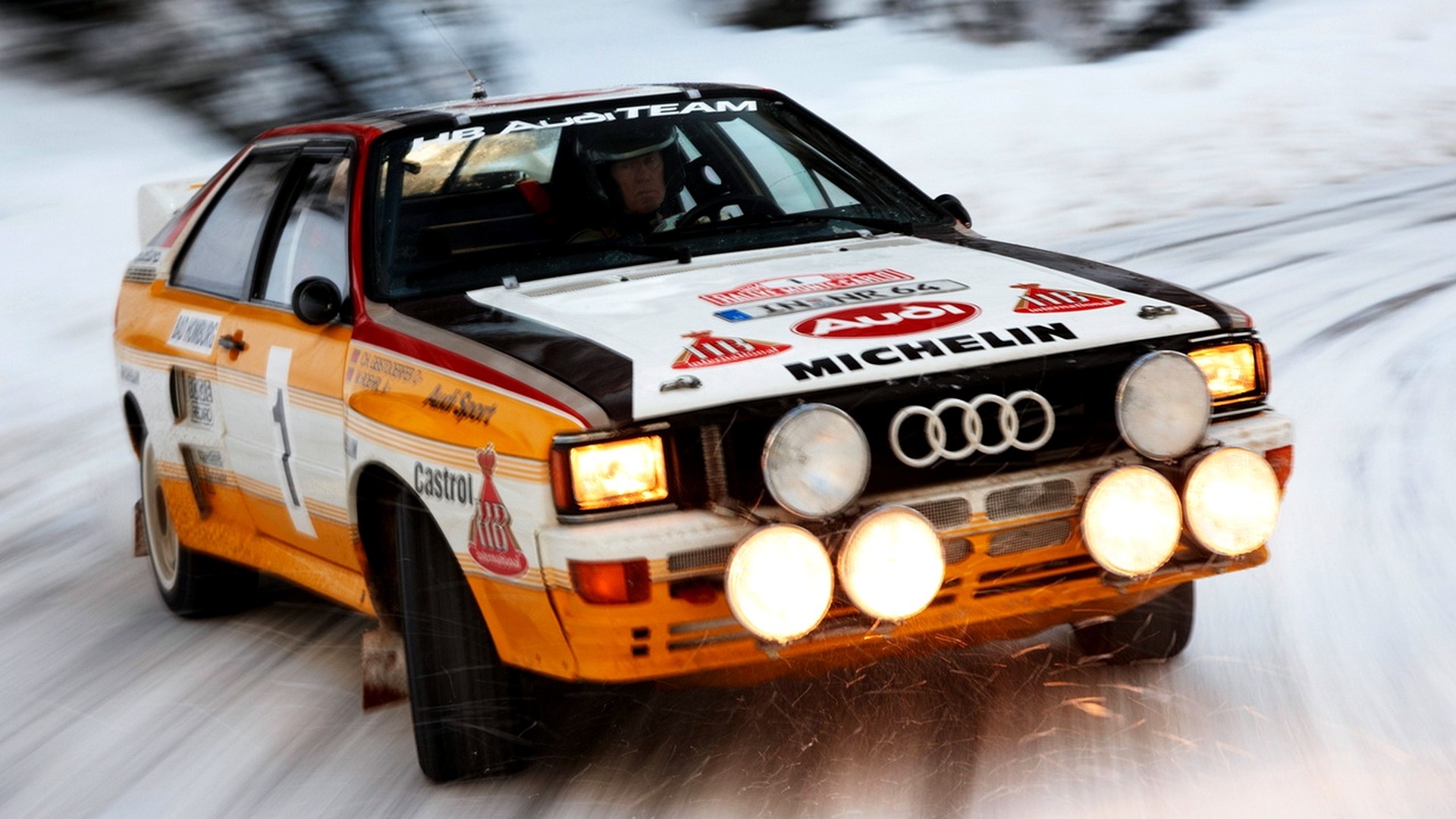 Download Vehicle Audi Quattro HD Wallpaper