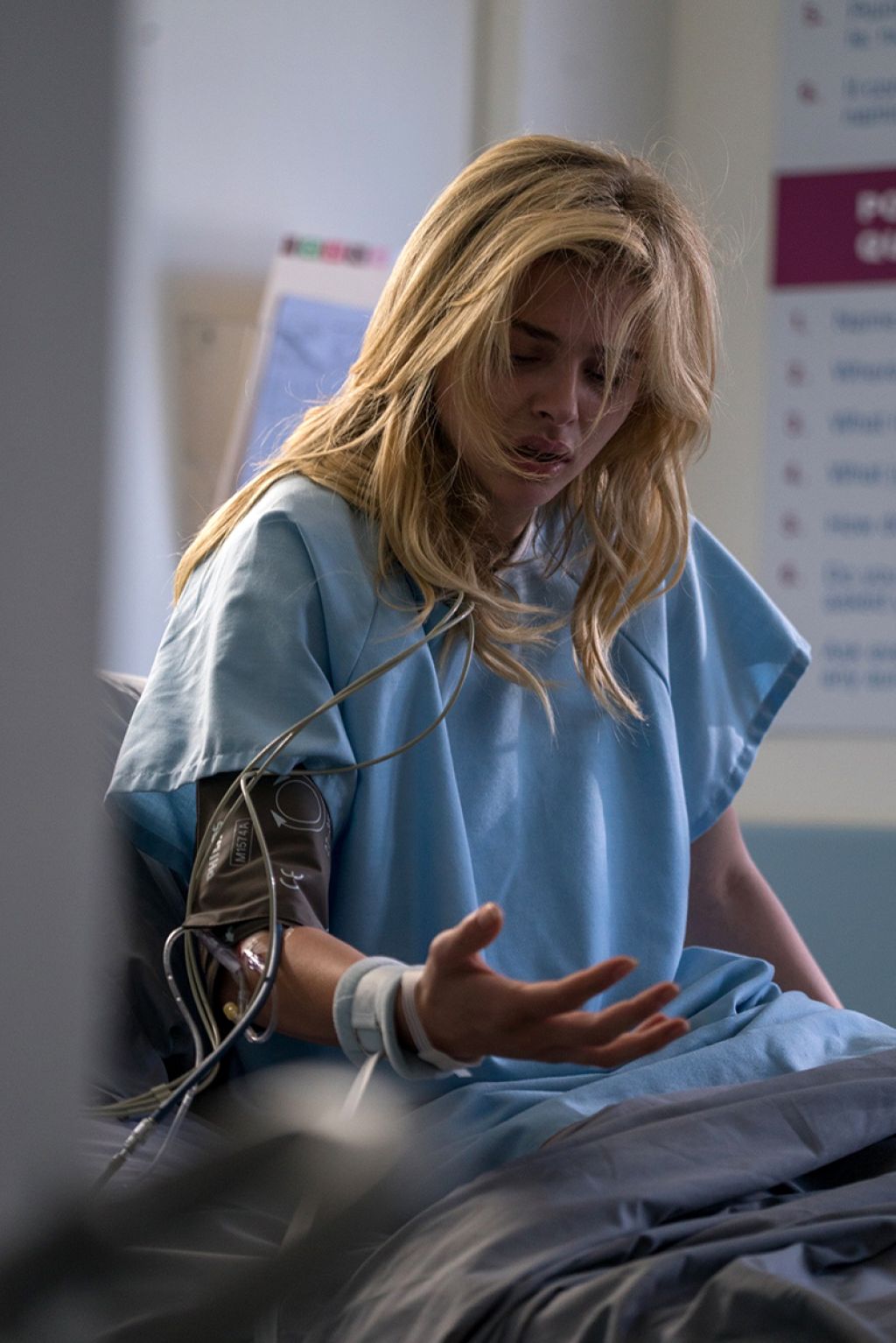 Grace Moretz on Fire Photo