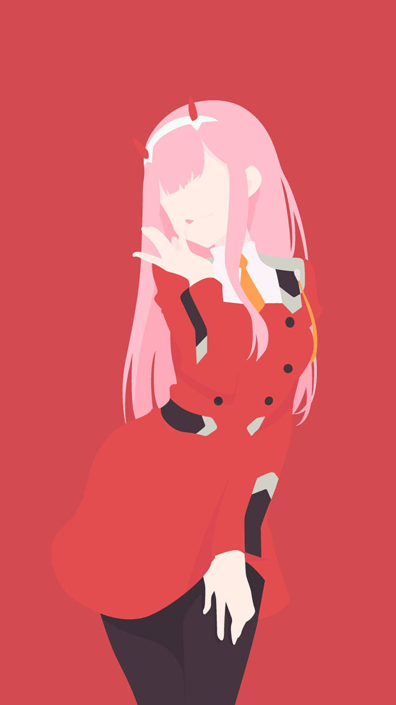 Minimalist Anime Phone HD Wallpaper