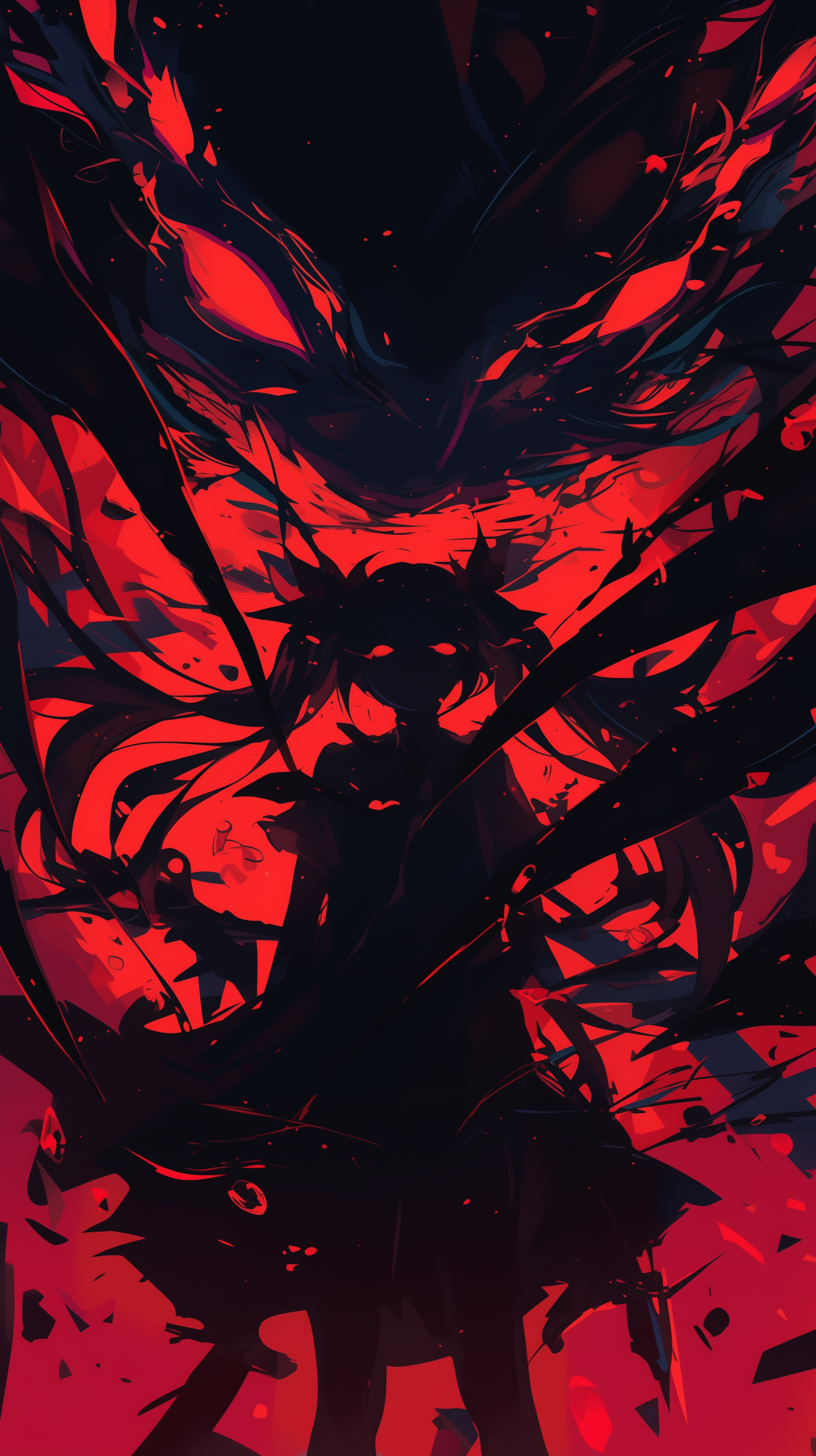 Download Crimson Shadow Anime Wallpaper