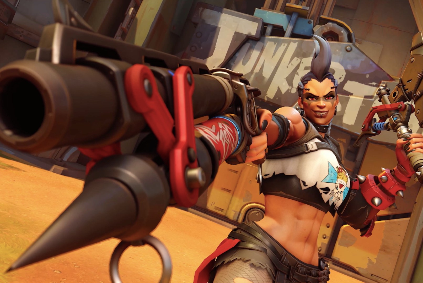 newest hero is Junker Queen