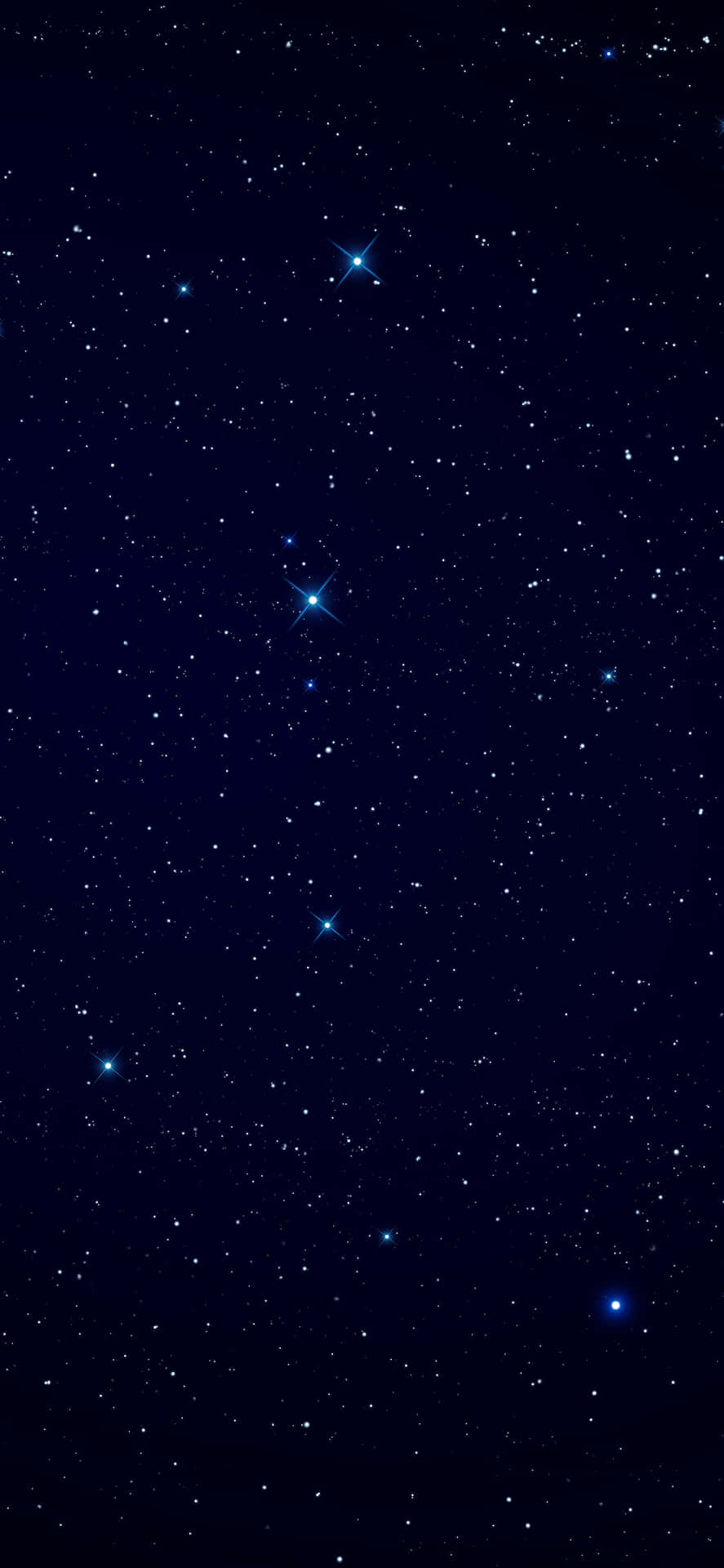 Black Stars iPhone Wallpaper