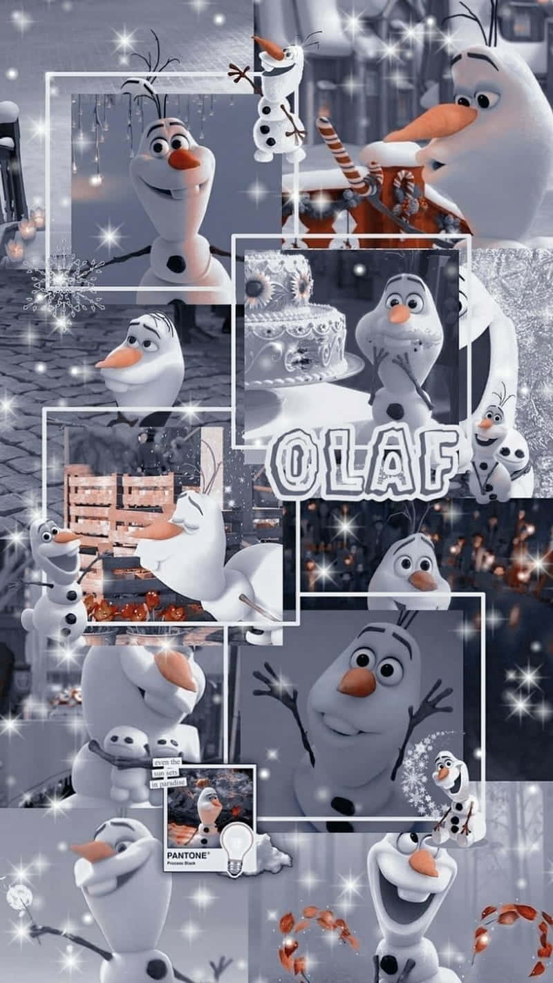 A cute Olaf Wallpaper