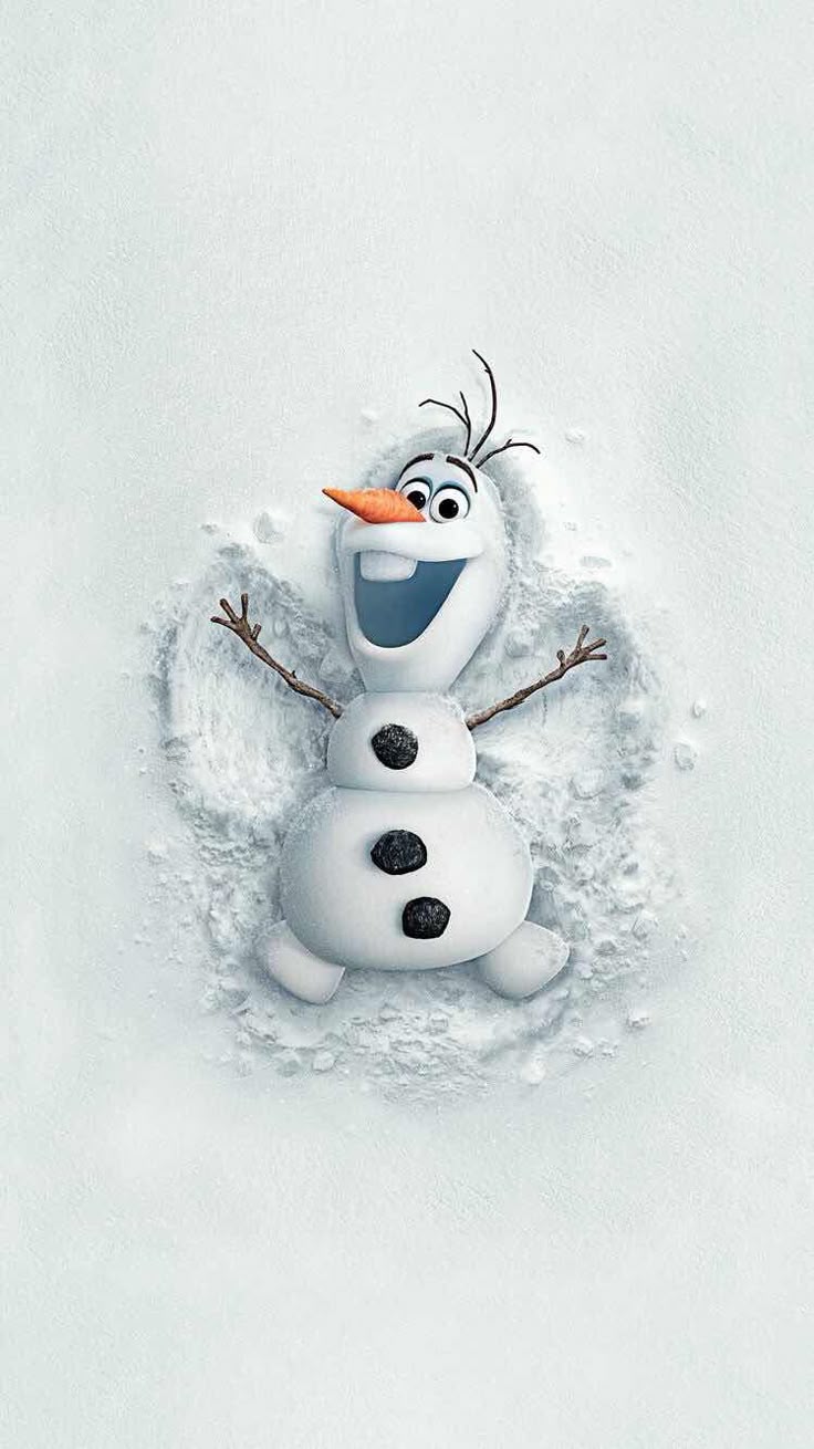 Olaf Frozen Wallpaper for iPhone