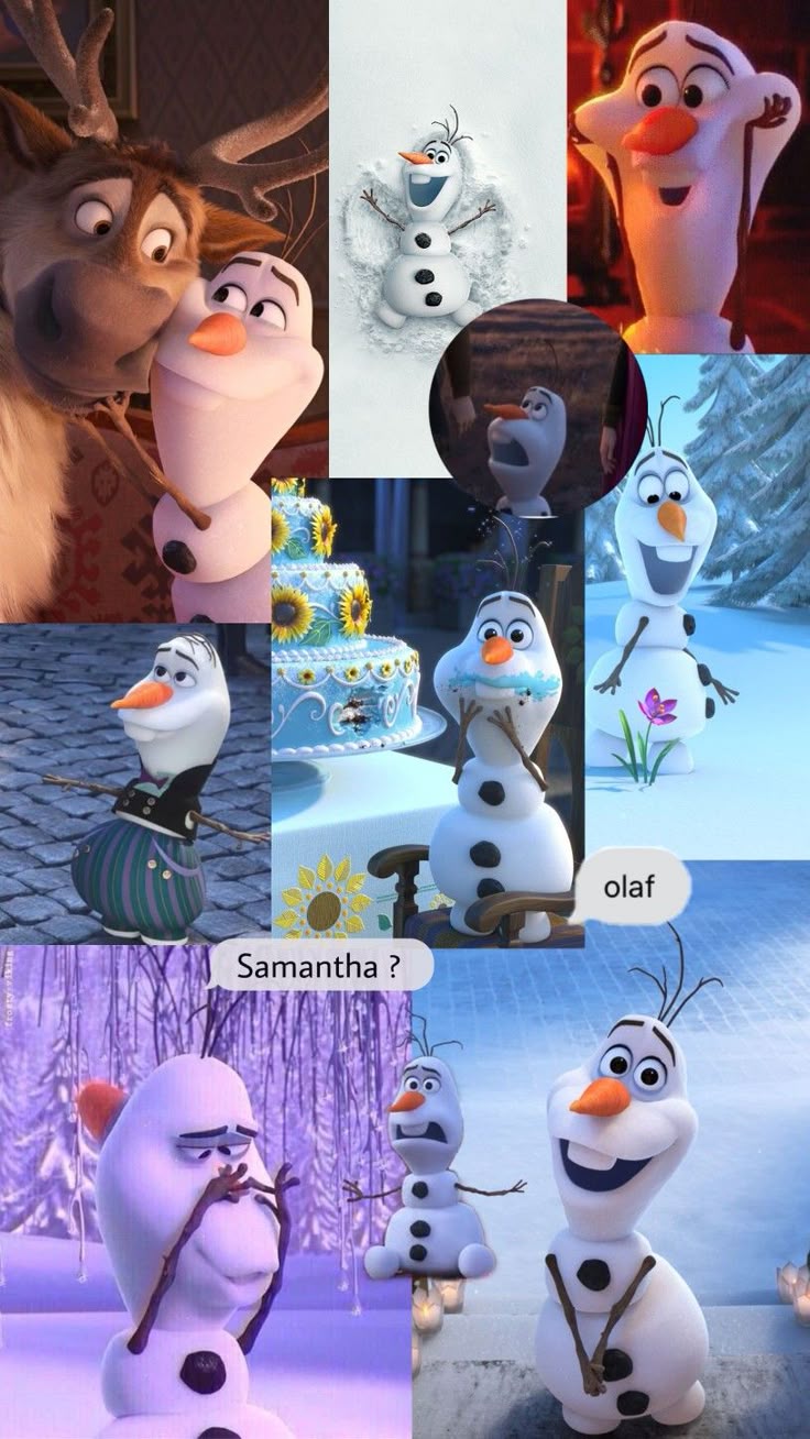 olaf wallpaper ❄️⛄