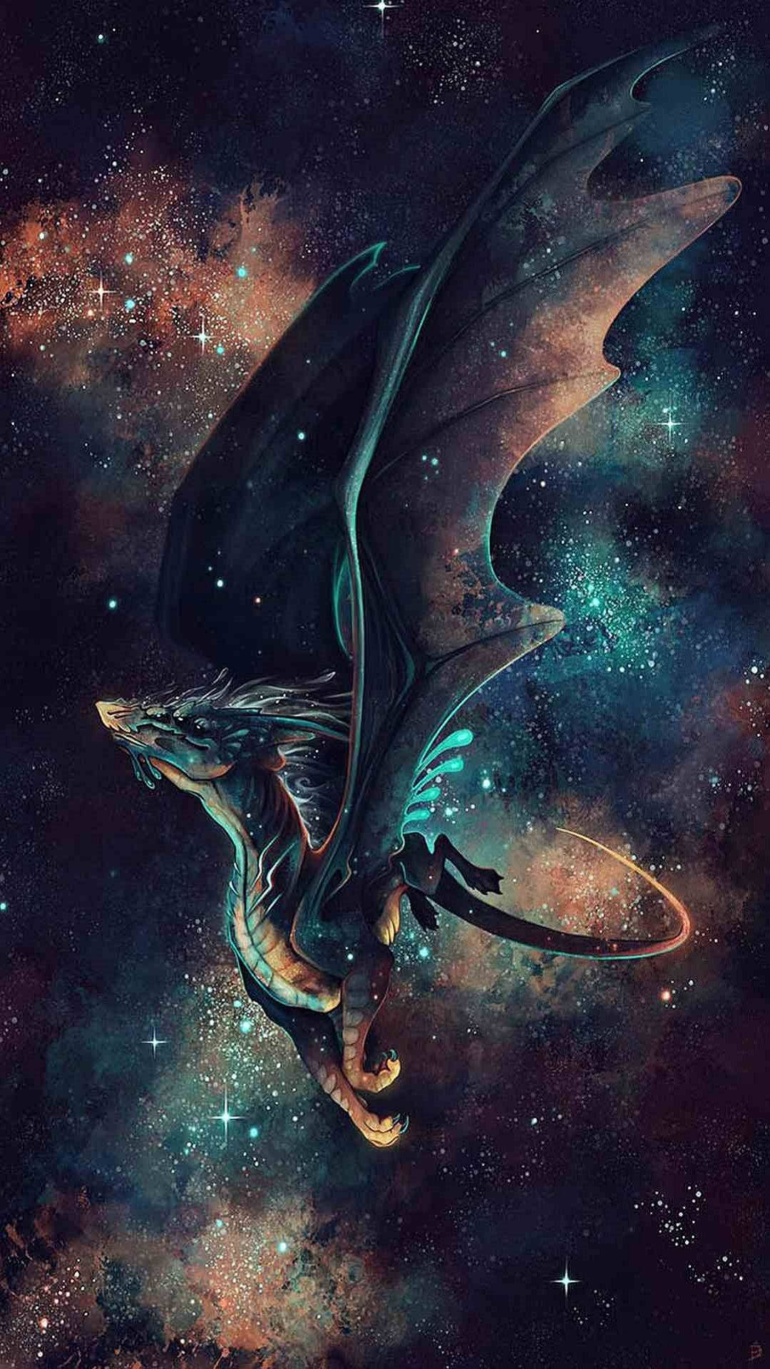 Galaxy Dragon Wallpaper