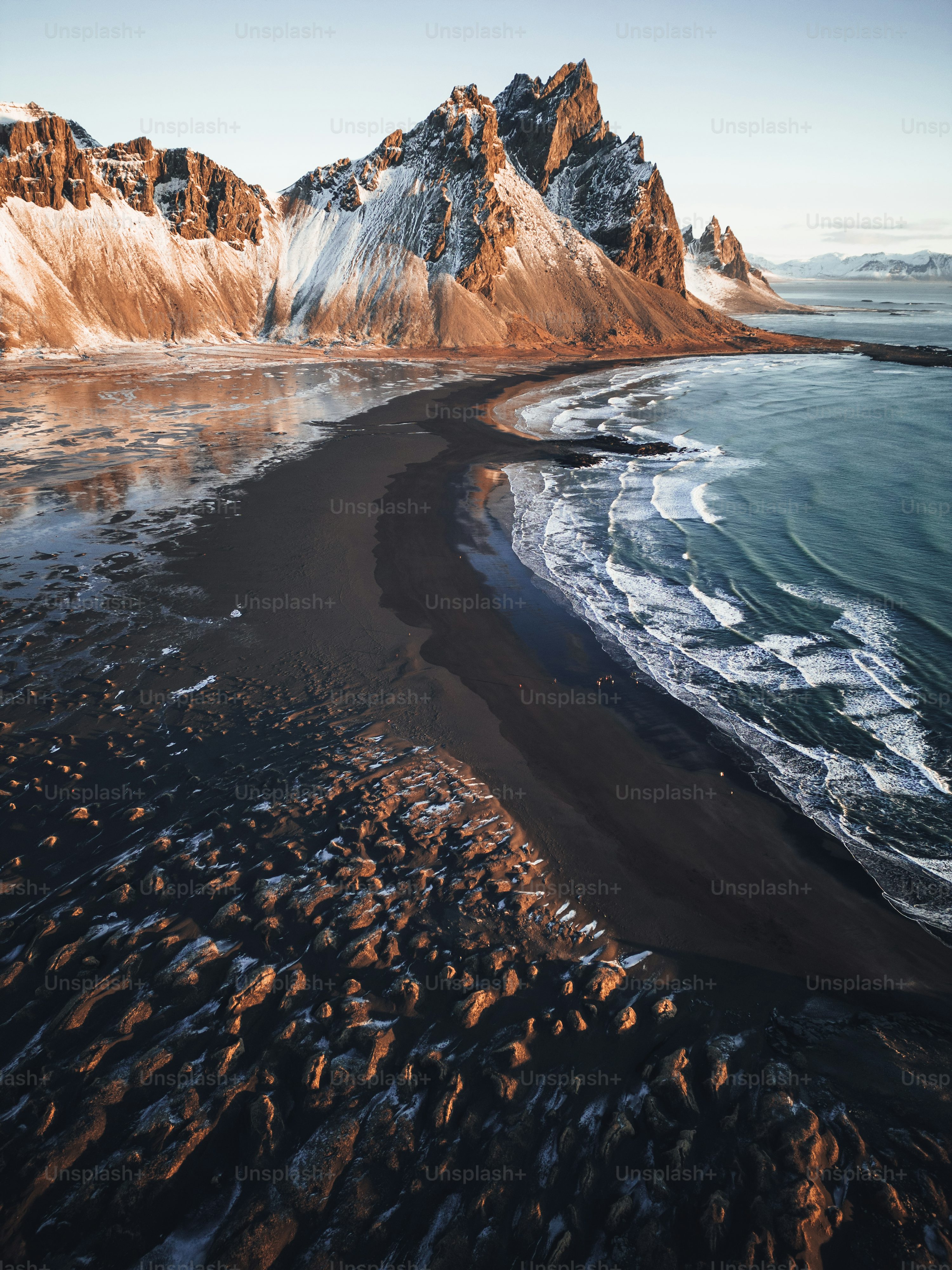 Black Sand Beach, Iceland Picture