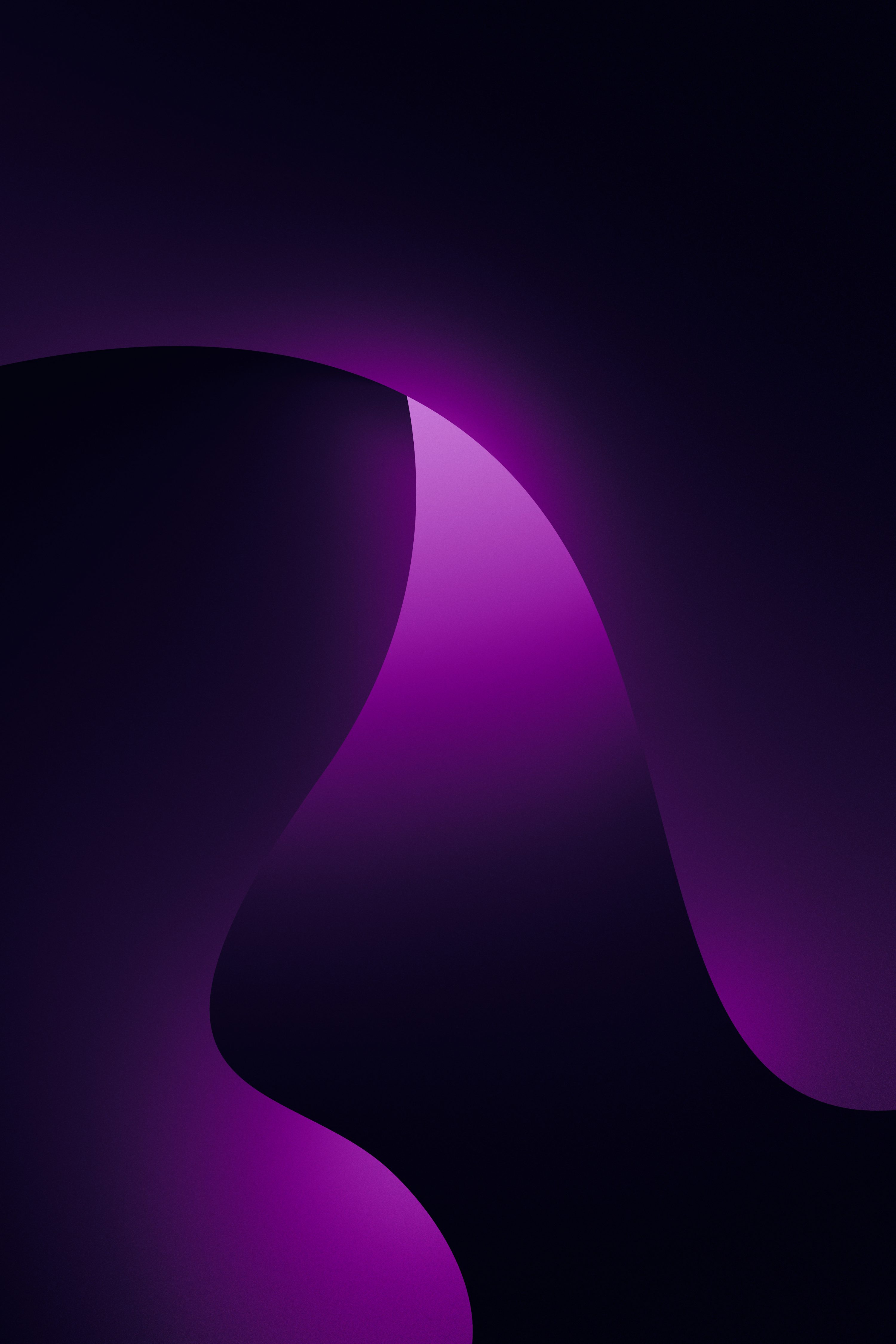 A dark purple background with a curved